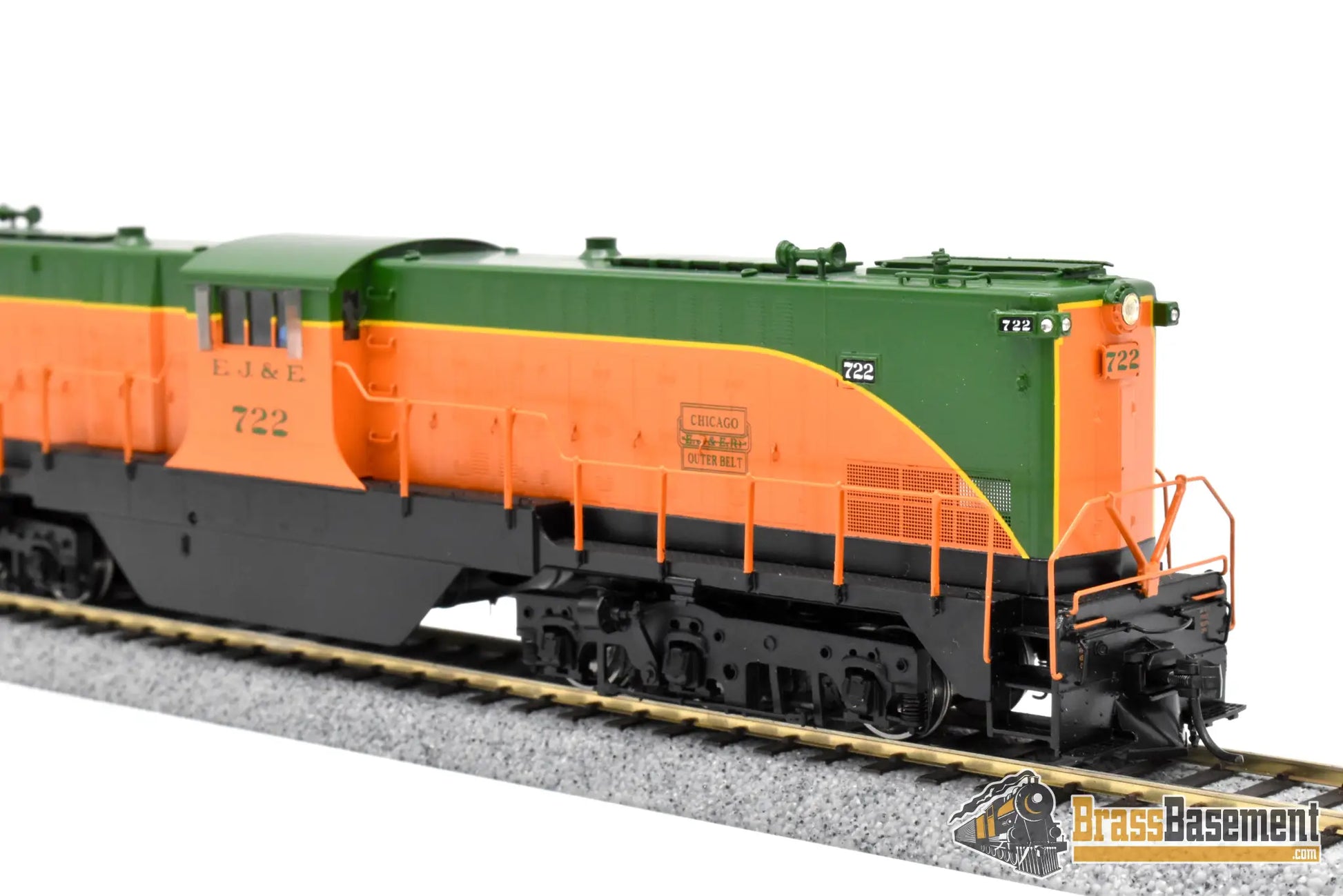 HO Brass Division Point 1104B BALDWIN Center Cab EJ&E Elgin Joliet & Eastern MINT Diesel