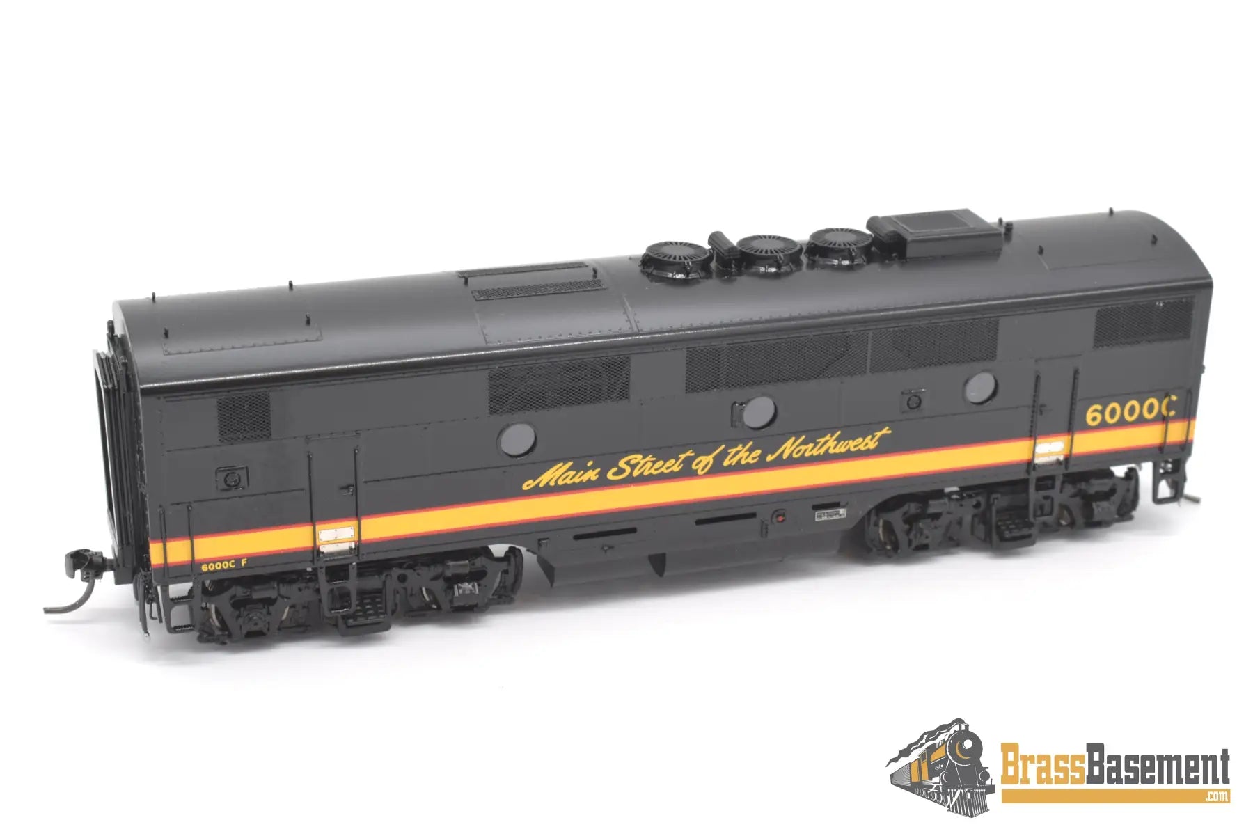 Ho Brass - Division Point 2057 Northern Pacific Np F3 Ab Set #6000 Main Street Scheme F/P Mint