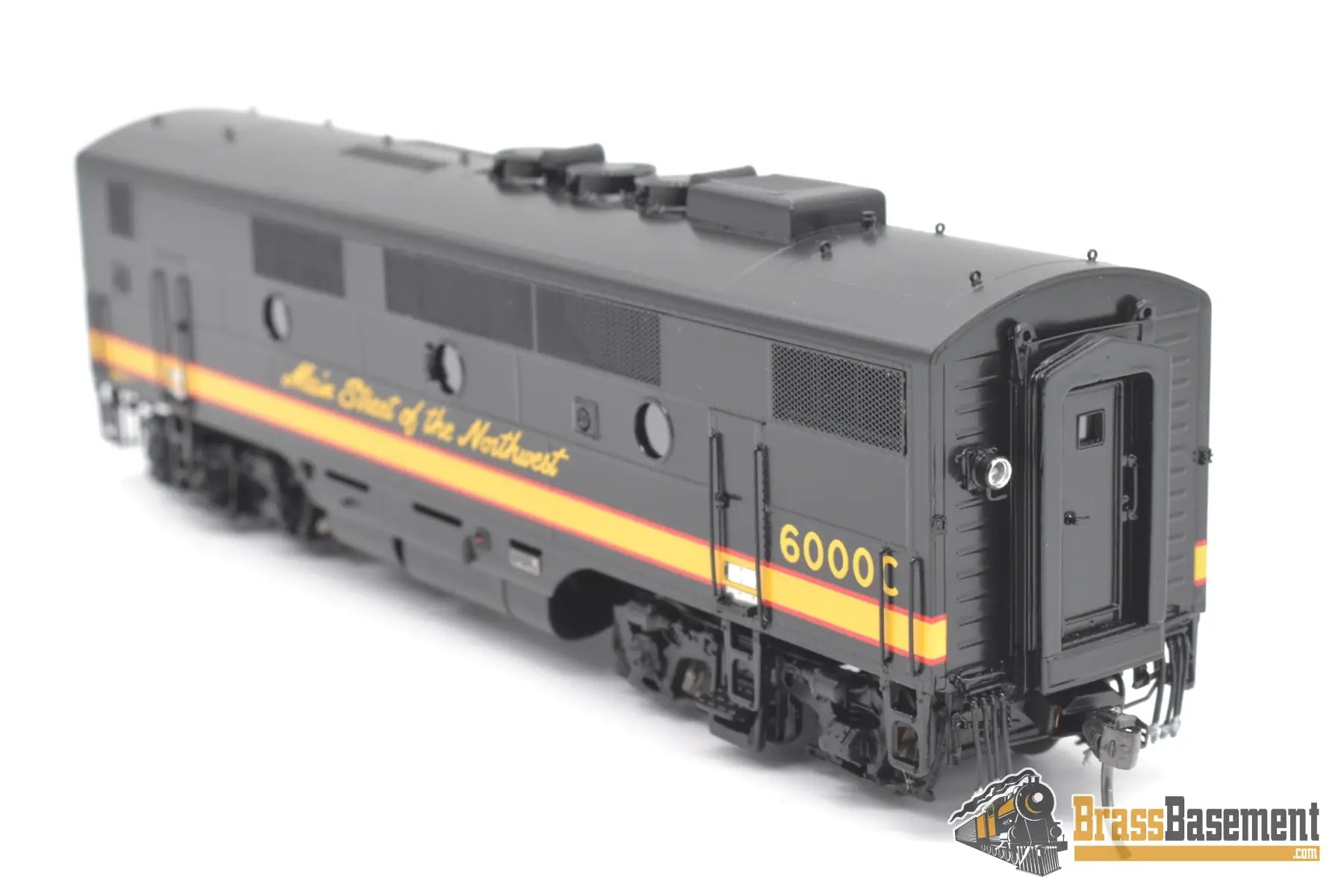 Ho Brass - Division Point 2057 Northern Pacific Np F3 Ab Set #6000 Main Street Scheme F/P Mint