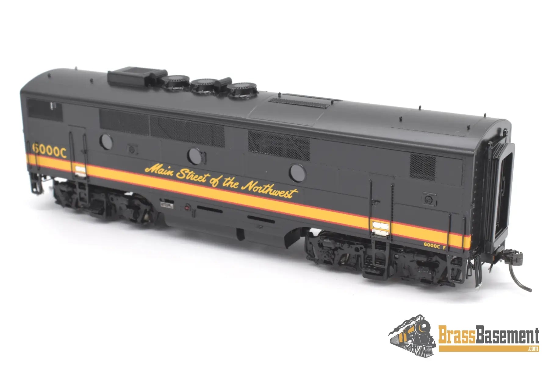 Ho Brass - Division Point 2057 Northern Pacific Np F3 Ab Set #6000 Main Street Scheme F/P Mint