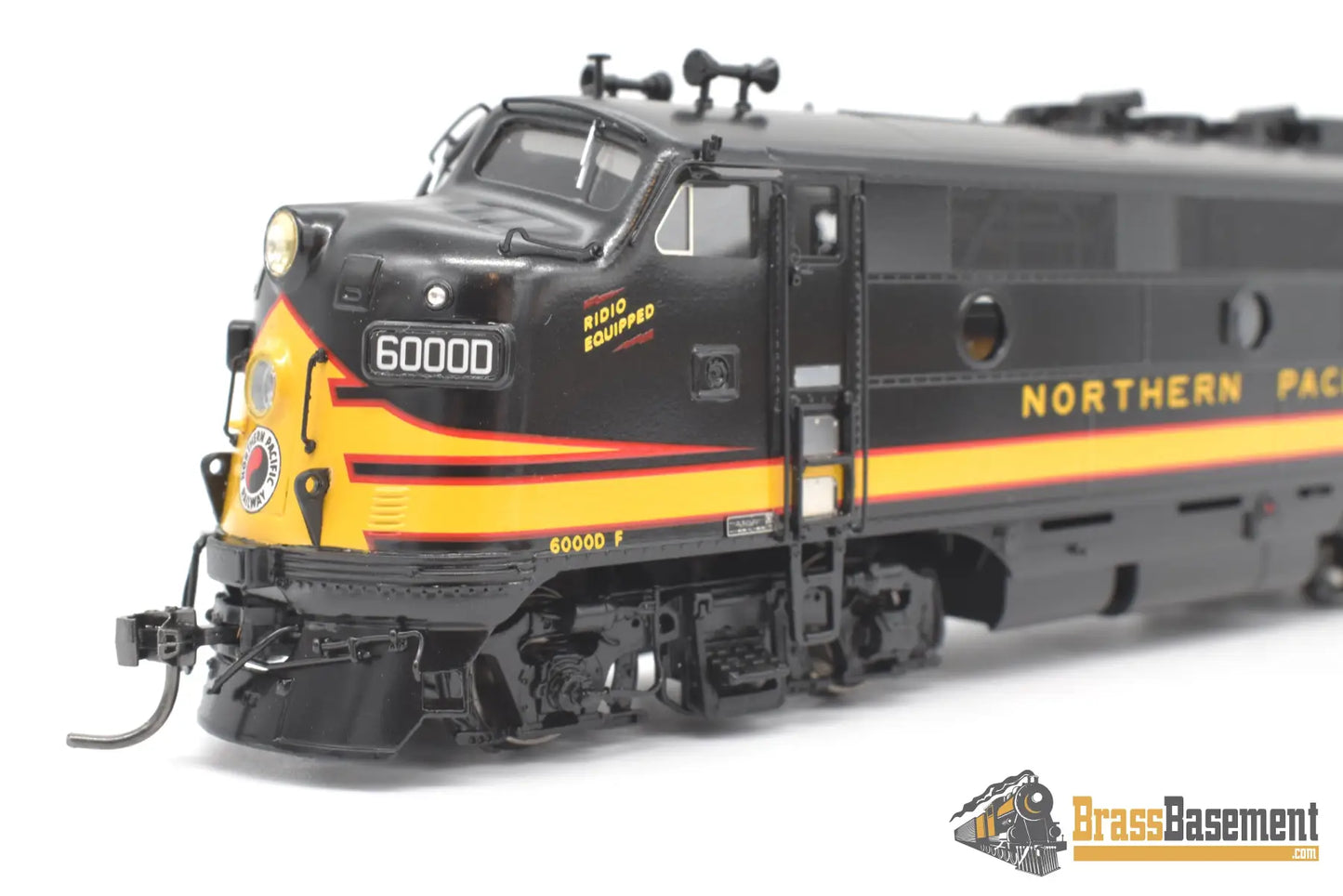 Ho Brass - Division Point 2057 Northern Pacific Np F3 Ab Set #6000 Main Street Scheme F/P Mint