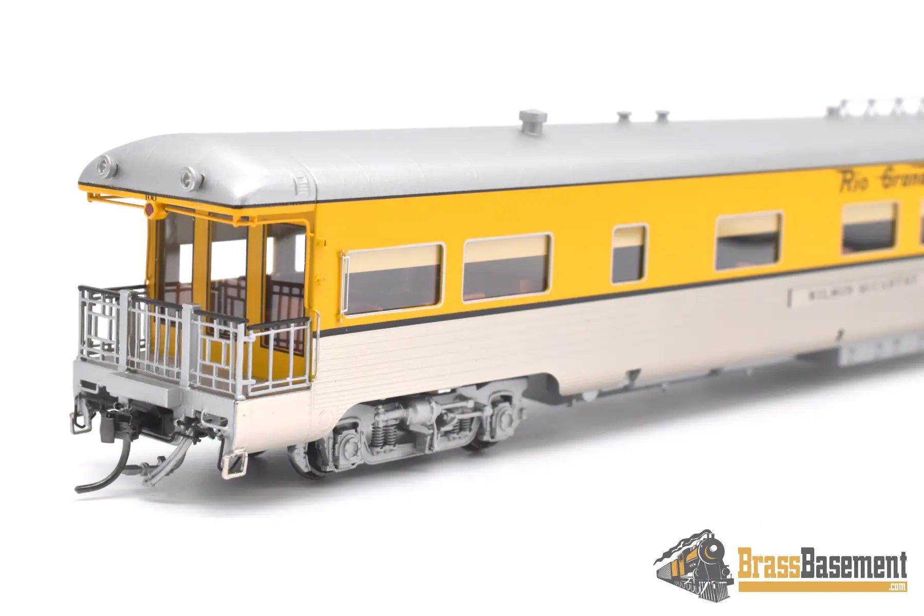 Ho Brass - Division Point 5109S Rio Grande Drgw Business Car ’Wilson Mccarthy’ #100 F/P 1