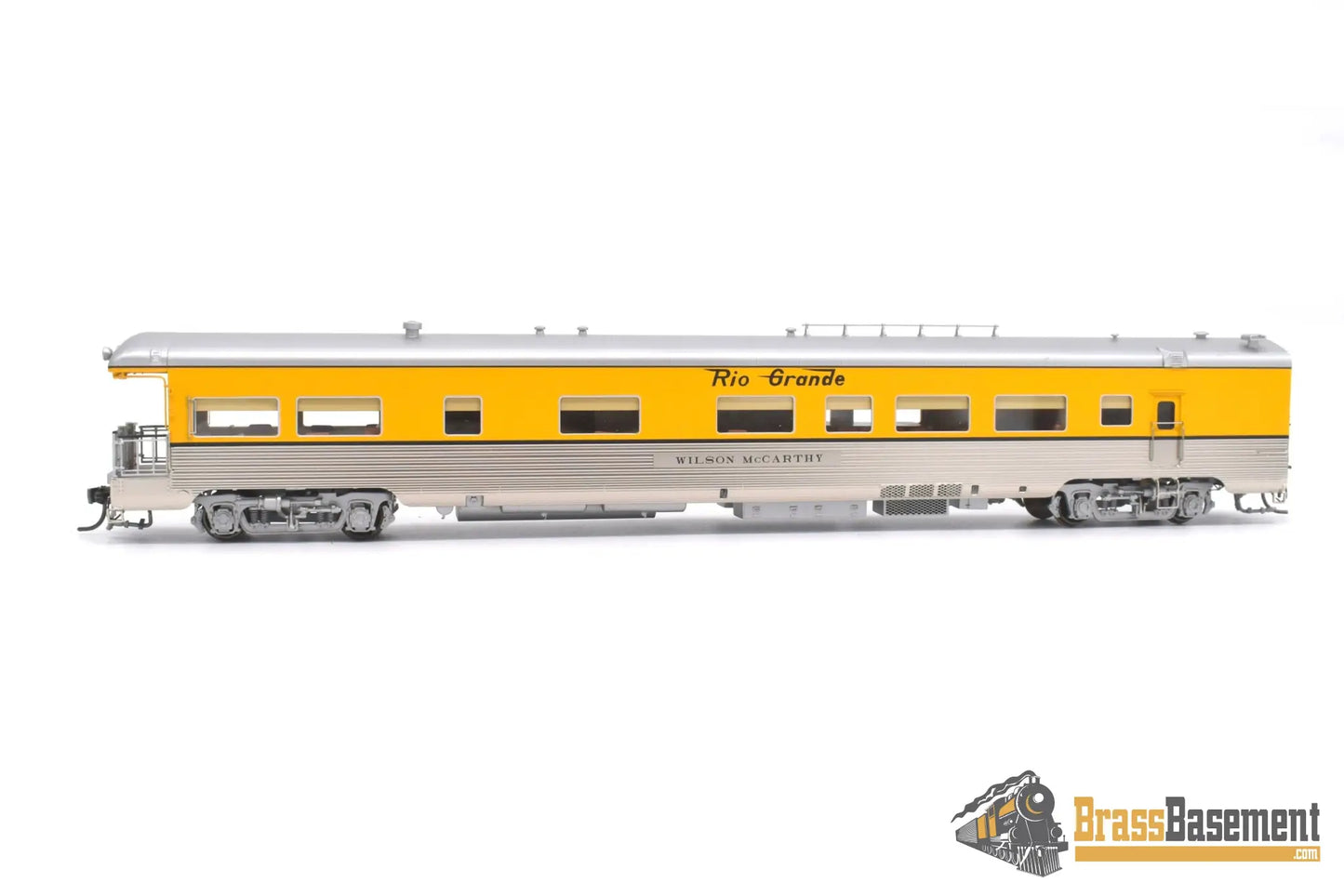 Ho Brass - Division Point 5109S Rio Grande Drgw Business Car ’Wilson Mccarthy’ #100 F/P 1