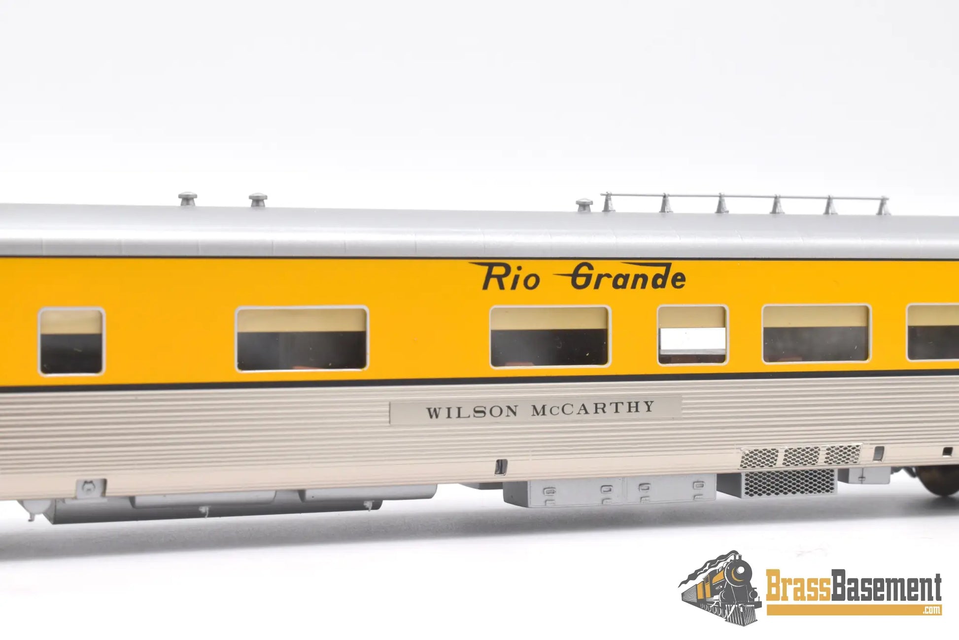 Ho Brass - Division Point 5109S Rio Grande Drgw Business Car ’Wilson Mccarthy’ #100 F/P 1