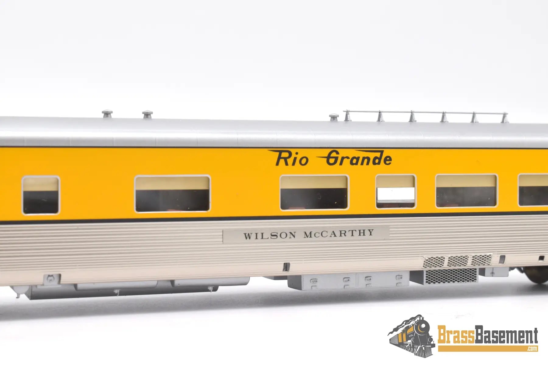 Ho Brass - Division Point 5109S Rio Grande Drgw Business Car ’Wilson Mccarthy’ #100 F/P 1