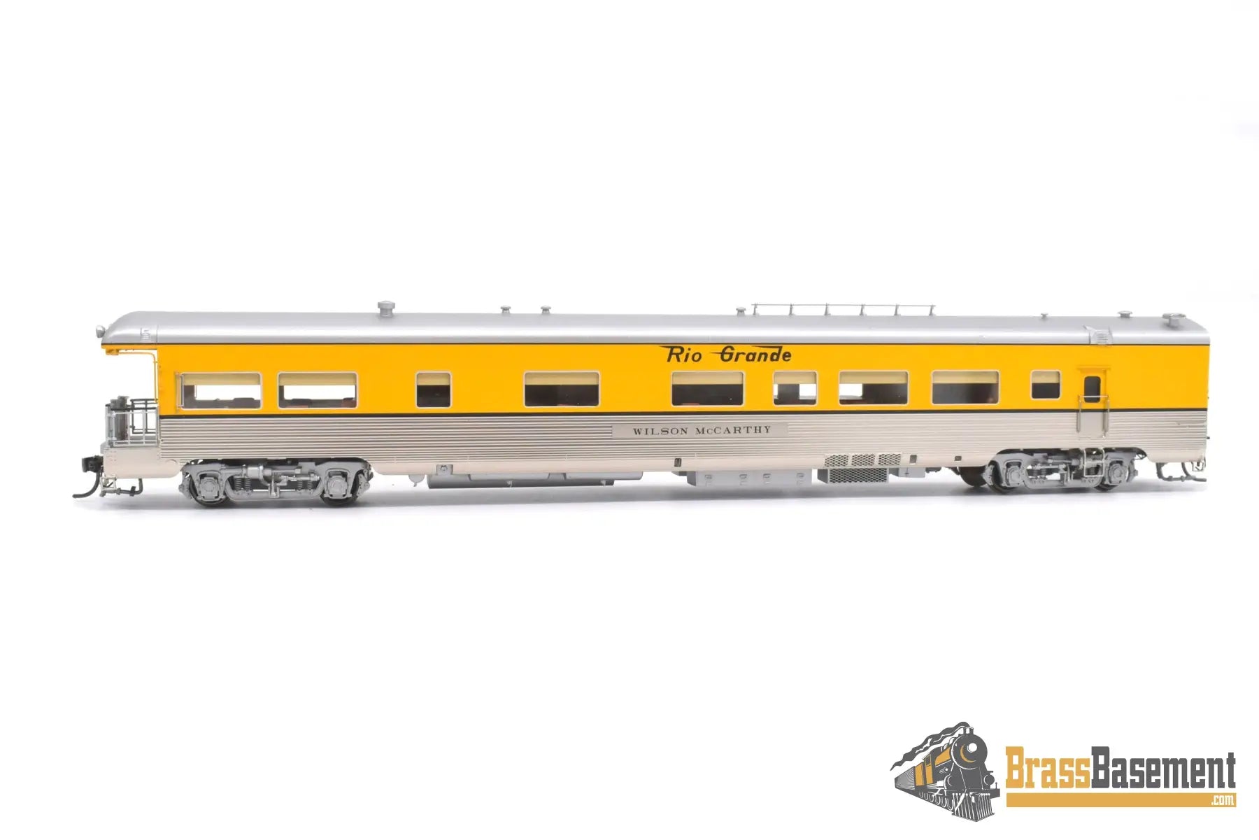 Ho Brass - Division Point 5109S Rio Grande Drgw Business Car ’Wilson Mccarthy’ #100 F/P 1