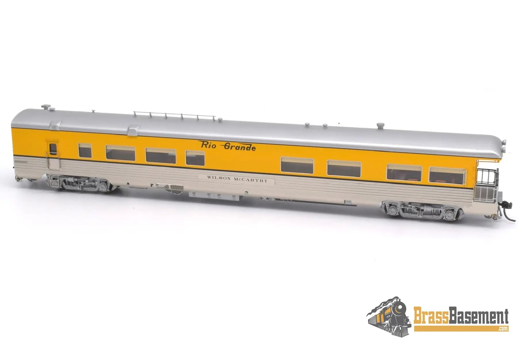 Ho Brass - Division Point 5109S Rio Grande Drgw Business Car ’Wilson Mccarthy’ #100 F/P 1