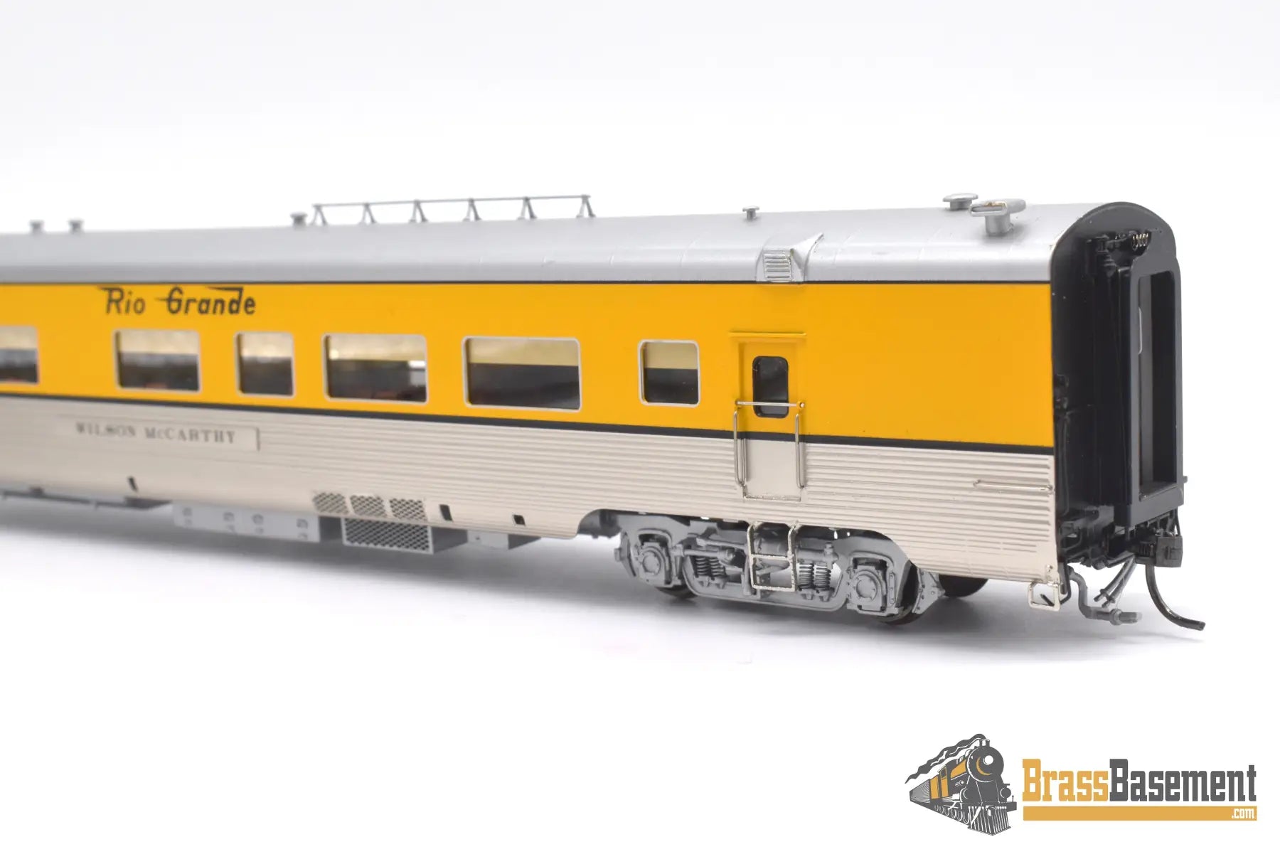 Ho Brass - Division Point 5109S Rio Grande Drgw Business Car ’Wilson Mccarthy’ #100 F/P 1
