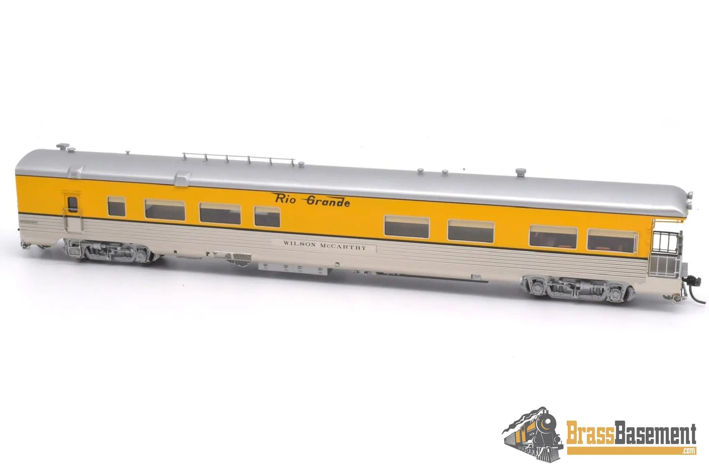 Ho Brass - Division Point 5109S Rio Grande Drgw Business Car ’Wilson Mccarthy’ #100 F/P 1
