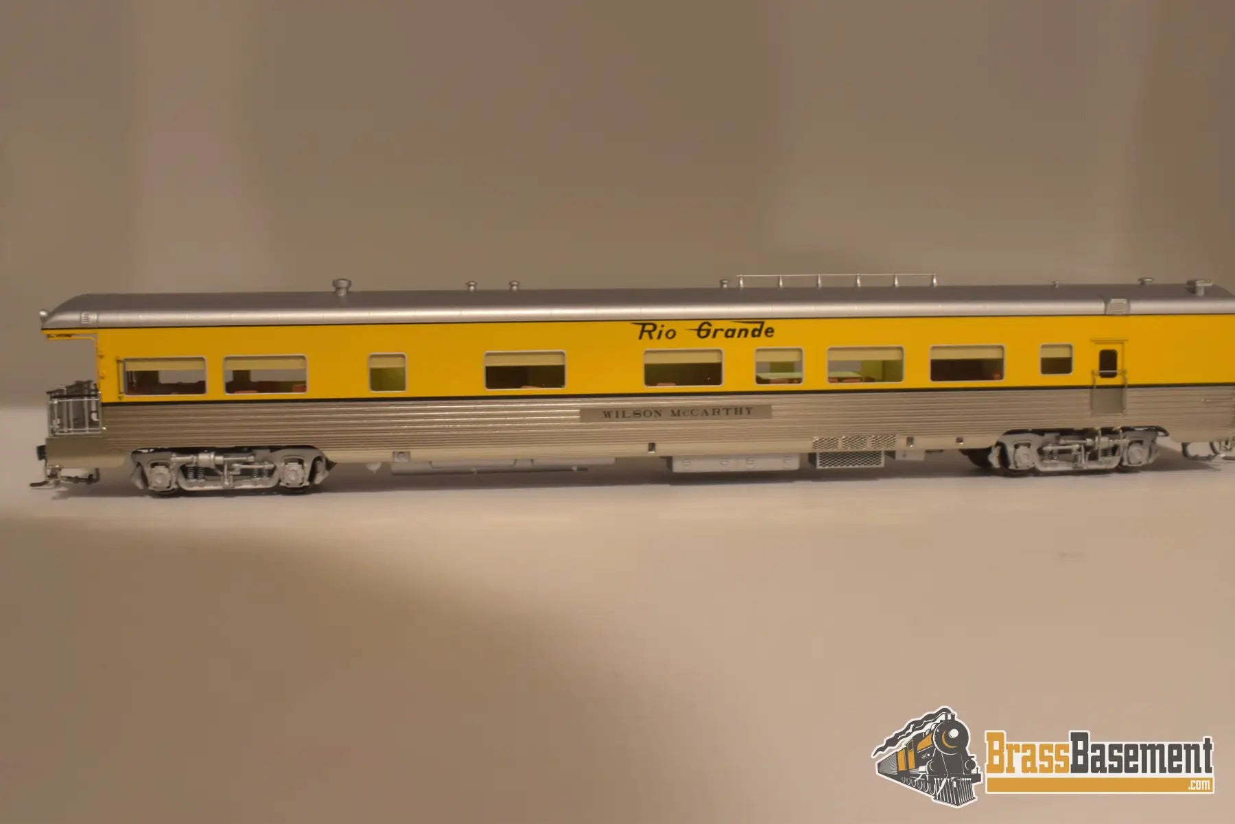 Ho Brass - Division Point 5109S Rio Grande Drgw Business Car ’Wilson Mccarthy’ #100 F/P 1