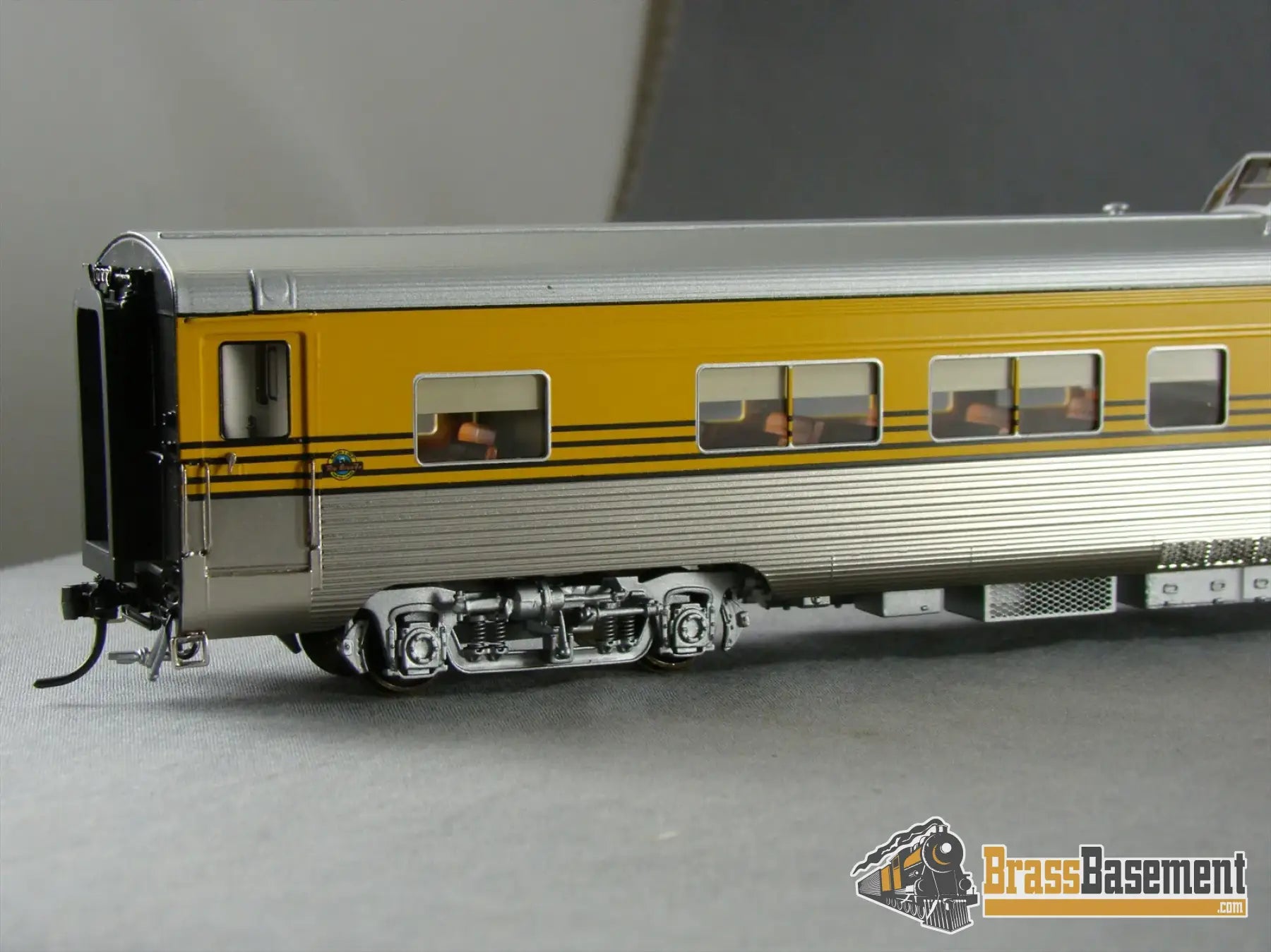 HO Brass - Division Point 5120F Rio Grande DRGW ’Royal Gorge’ Passenger Set - F/P 4 Stripe Passenger