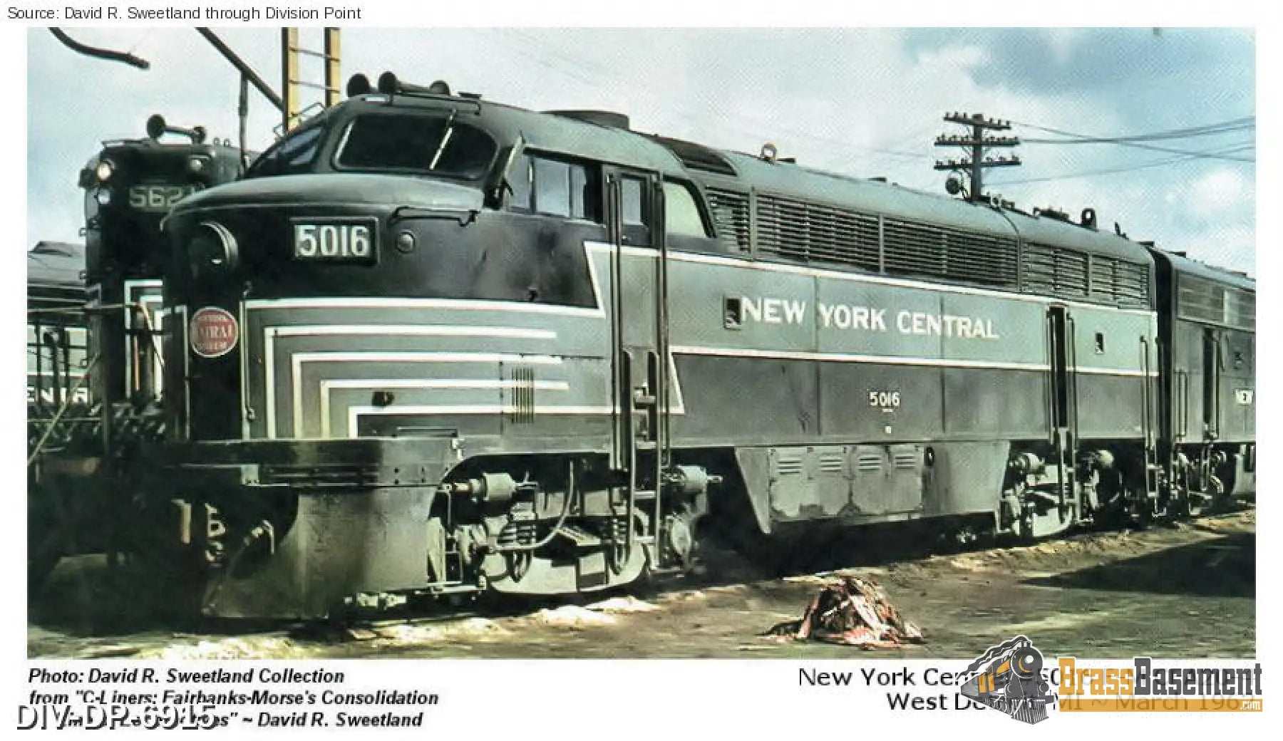 Ho Brass - Division Point 6915 Cfa20-4 Cfb20-4 New York Central Nyc C-Liner Ab Set- Lightning
