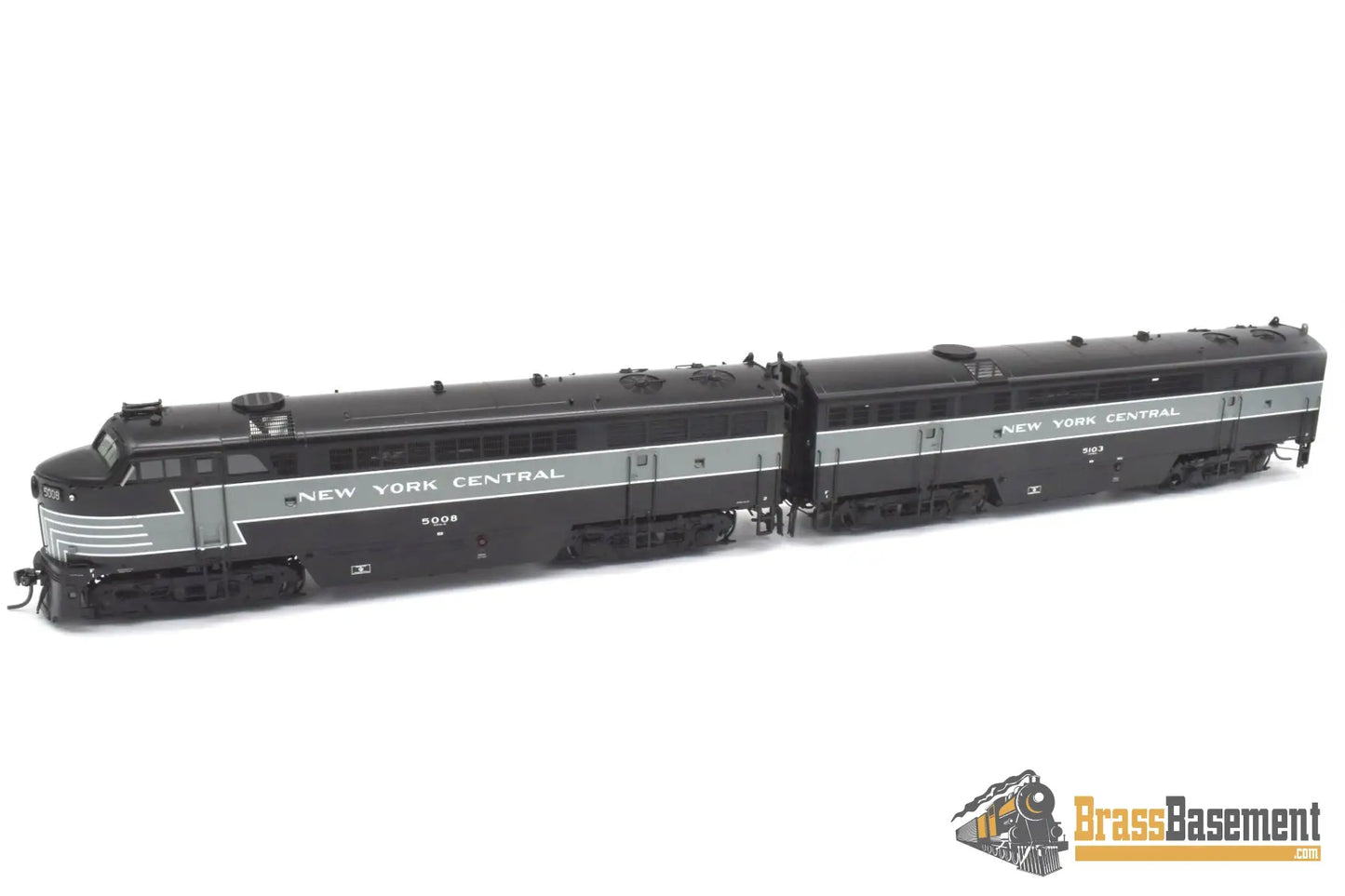 Ho Brass - Division Point Cfa-24 Cfb-24 New Yorkcemtral Nyc C-Liner Ab Set- Lightning Stripe Diesel