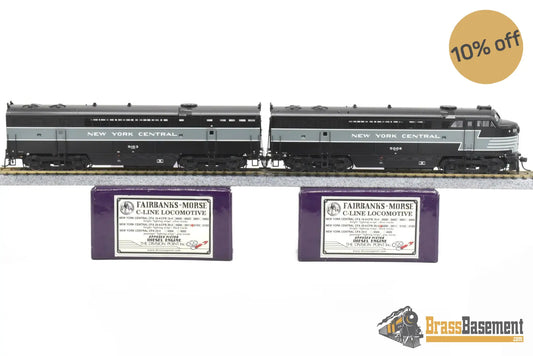 Ho Brass - Division Point Cfa-24 Cfb-24 New Yorkcemtral Nyc C-Liner Ab Set- Lightning Stripe Diesel