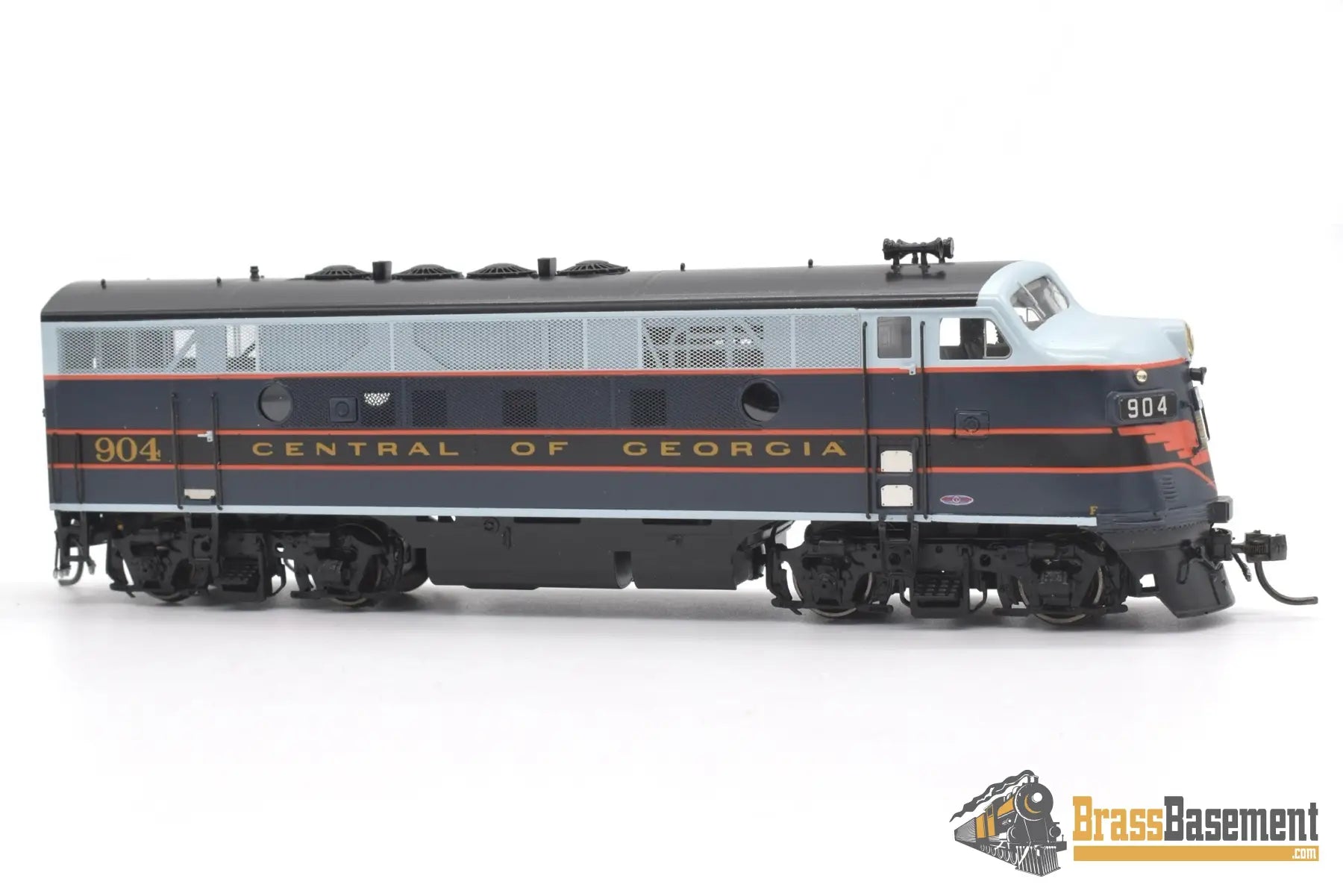 Ho Brass - Division Point Central Of Georgia Cog F3A #904 Blue/Gray/Orange Diesel