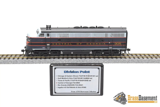 Ho Brass - Division Point Central Of Georgia Cog F3A #908 Blue/Gray/Orange Diesel