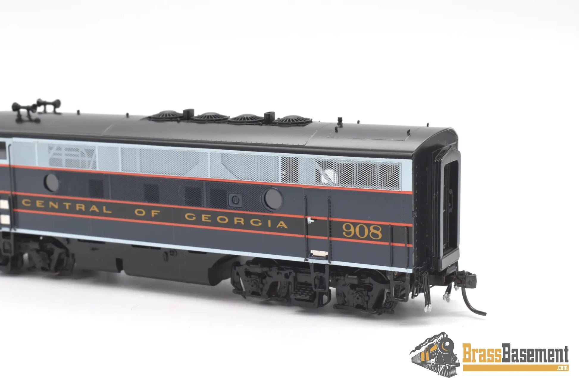Ho Brass - Division Point Central Of Georgia Cog F3A #908 Blue/Gray/Orange Diesel