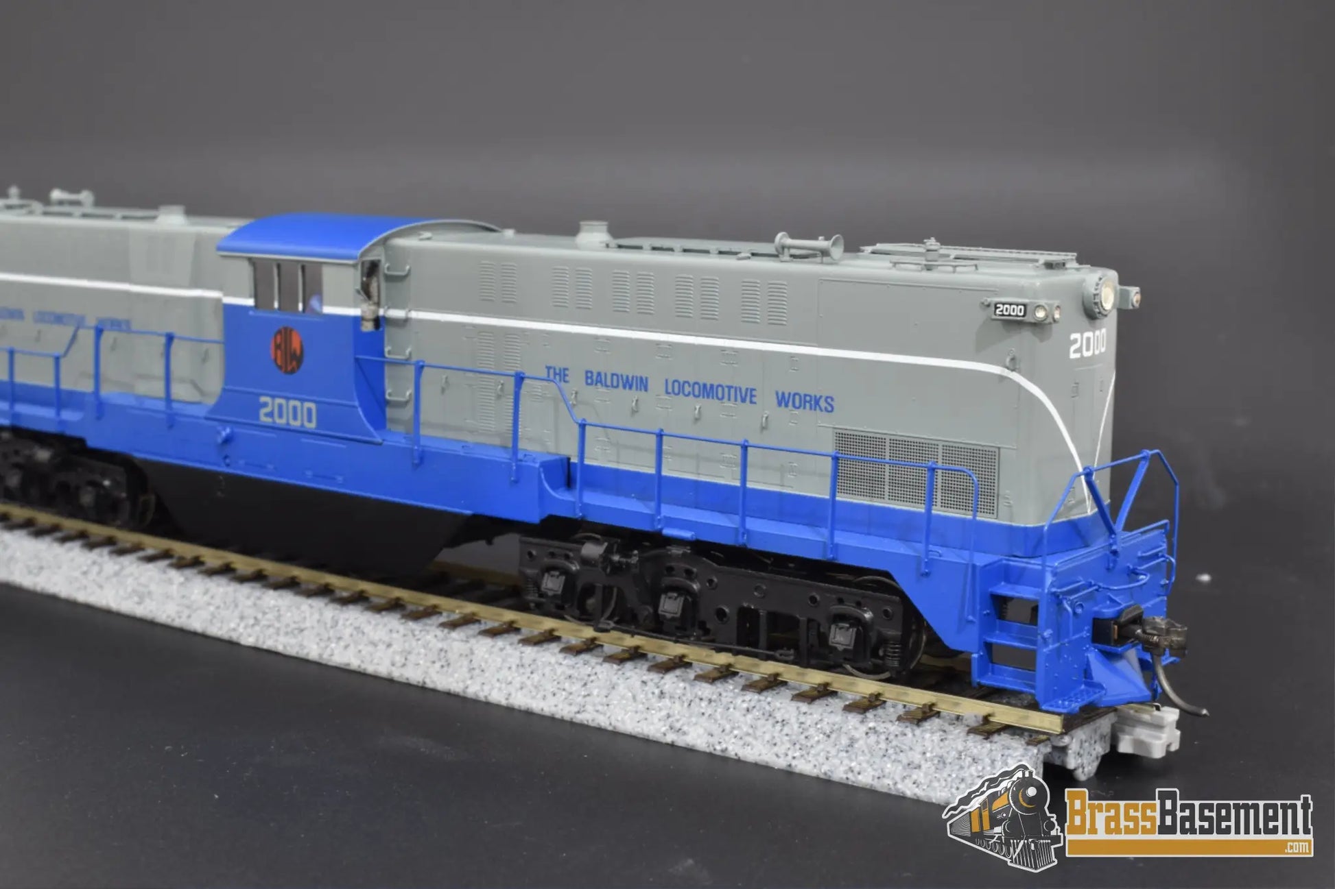 Ho Brass - Division Point Demonstrator ’Blue Bird’ Baldwin Center Cab Mint Diesel
