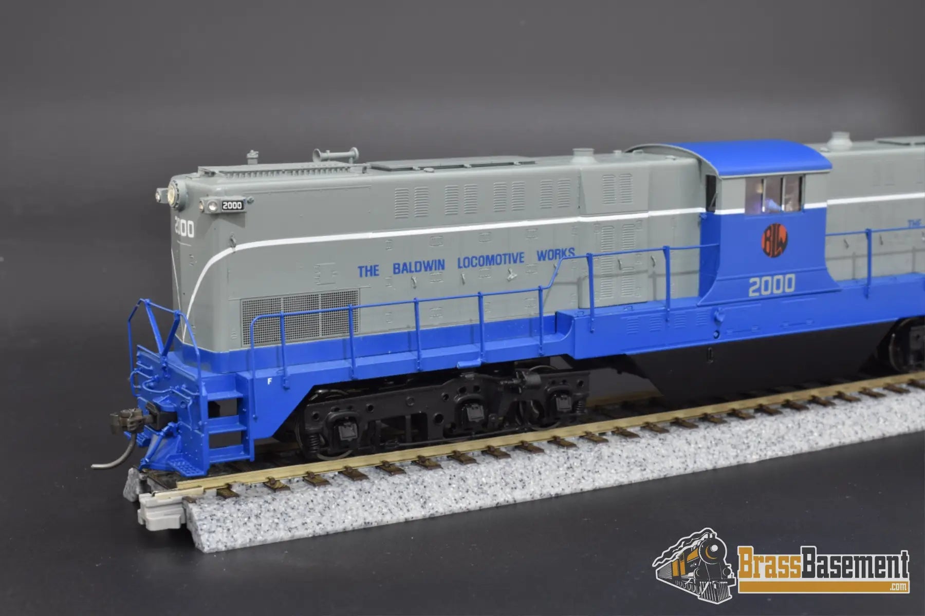 Ho Brass - Division Point Demonstrator ’Blue Bird’ Baldwin Center Cab Mint Diesel