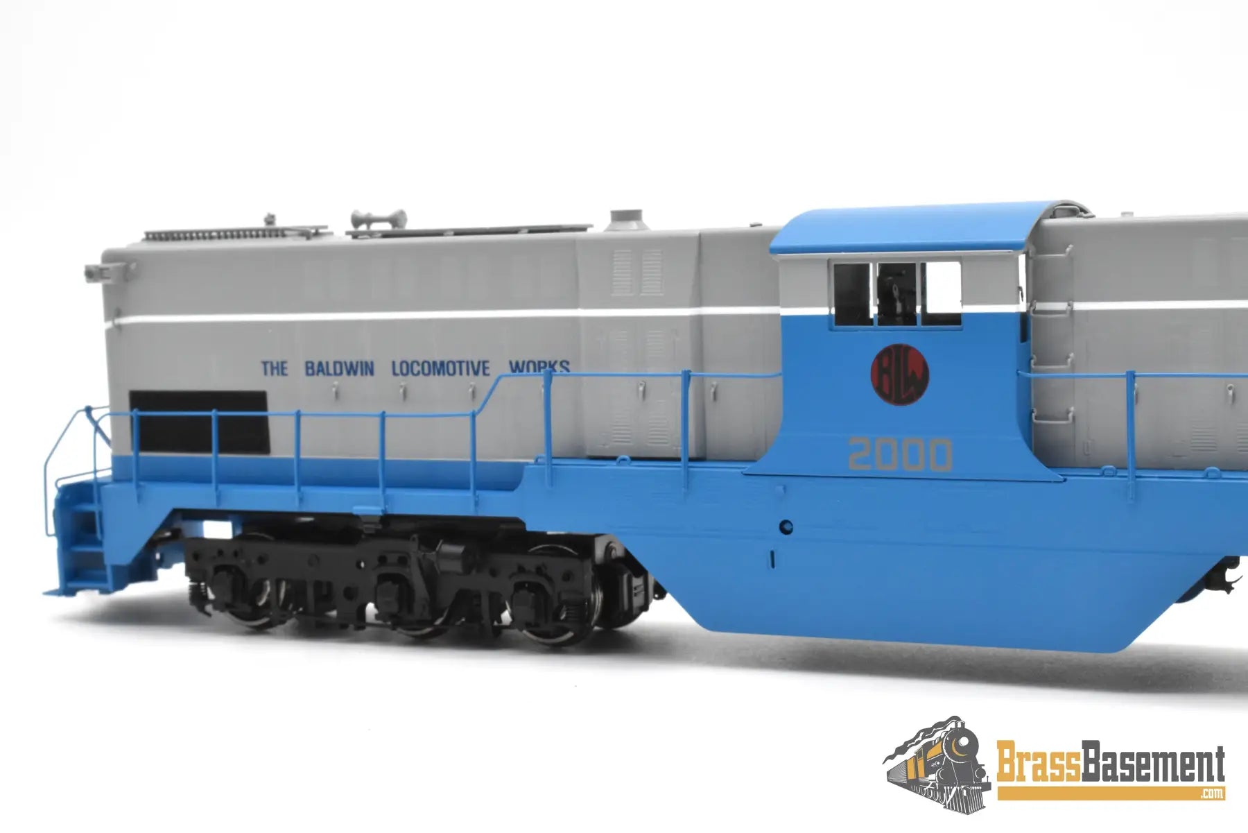 HO Brass - Division Point Demonstrator ’Blue Bird’ BALDWIN Center Cab - NEW DCC/Sound Diesel