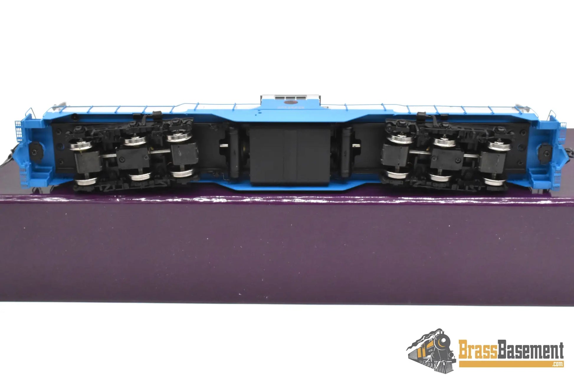 HO Brass - Division Point Demonstrator ’Blue Bird’ BALDWIN Center Cab - NEW DCC/Sound Diesel