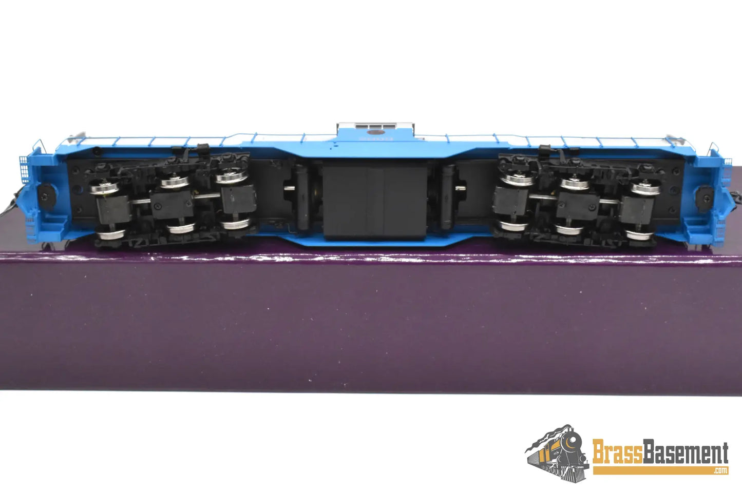 HO Brass - Division Point Demonstrator ’Blue Bird’ BALDWIN Center Cab - NEW DCC/Sound Diesel