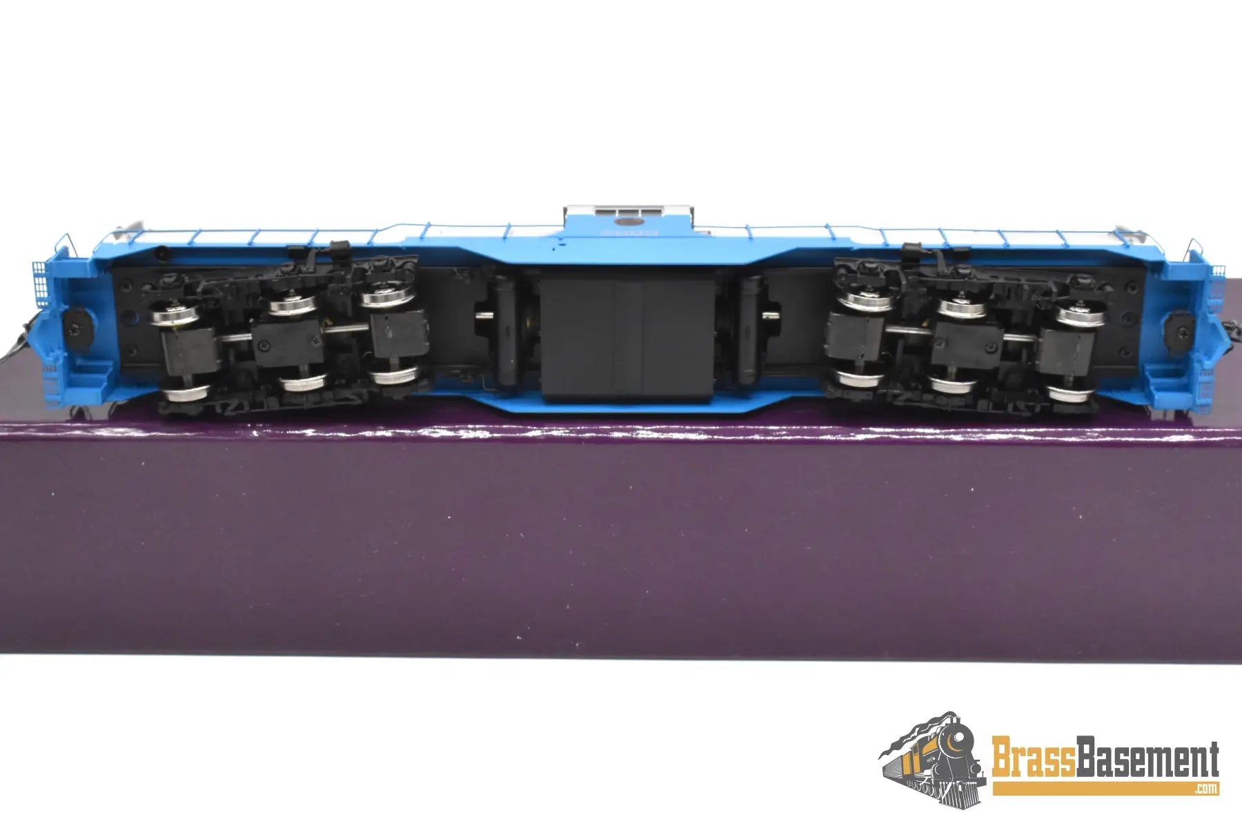 HO Brass - Division Point Demonstrator ’Blue Bird’ BALDWIN Center Cab - NEW DCC/Sound Diesel