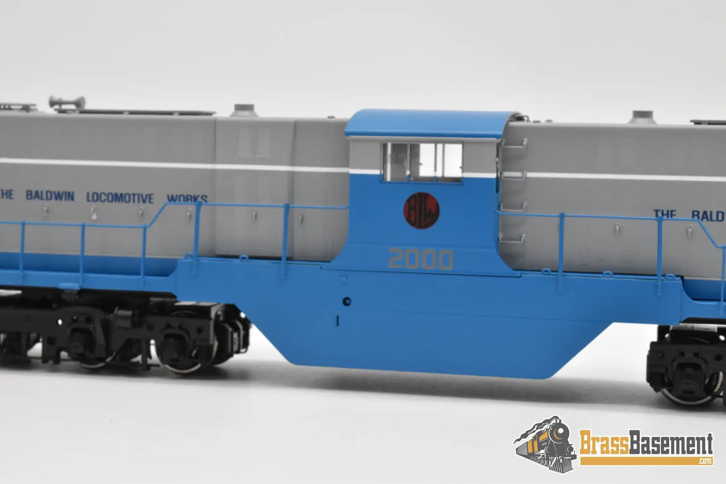 HO Brass - Division Point Demonstrator ’Blue Bird’ BALDWIN Center Cab - NEW DCC/Sound Diesel