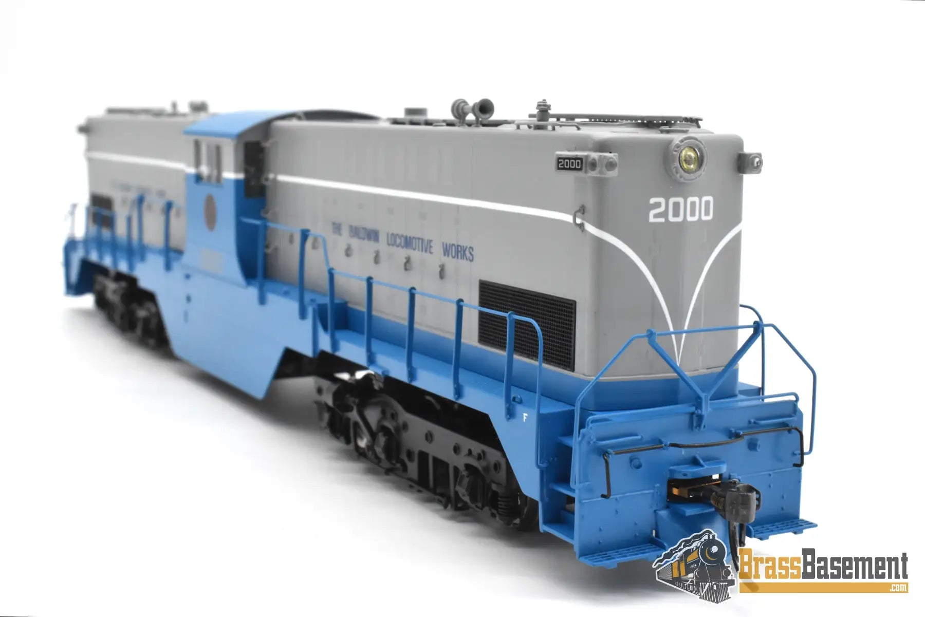 HO Brass - Division Point Demonstrator ’Blue Bird’ BALDWIN Center Cab - NEW DCC/Sound Diesel