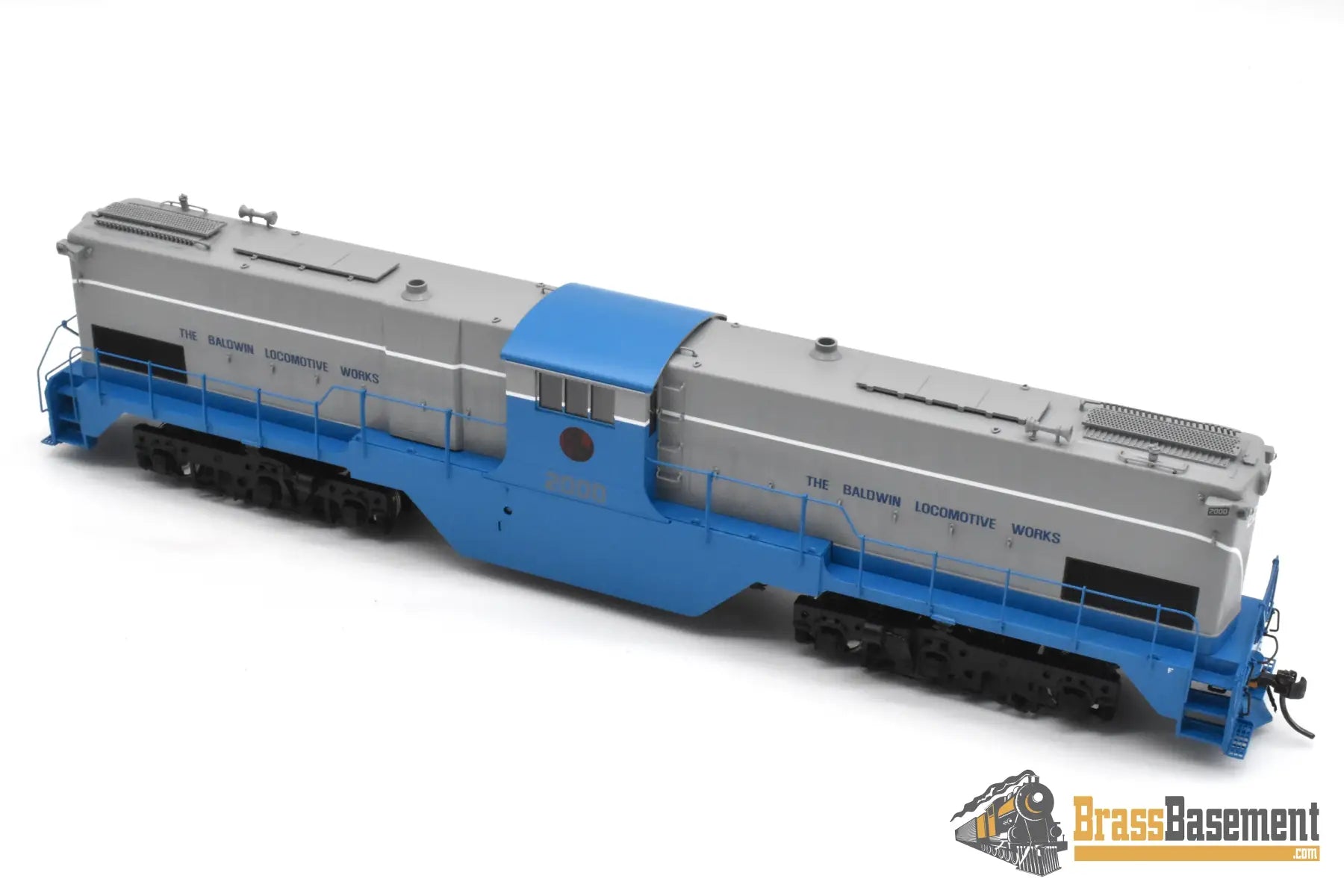 HO Brass - Division Point Demonstrator ’Blue Bird’ BALDWIN Center Cab - NEW DCC/Sound Diesel
