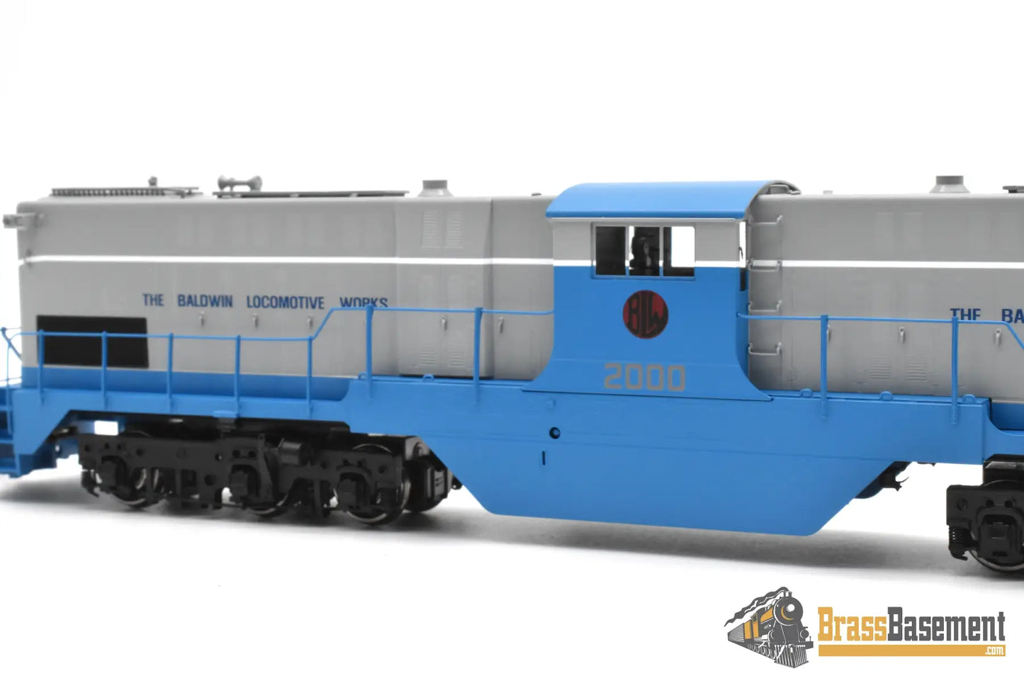HO Brass - Division Point Demonstrator ’Blue Bird’ BALDWIN Center Cab - NEW DCC/Sound Diesel