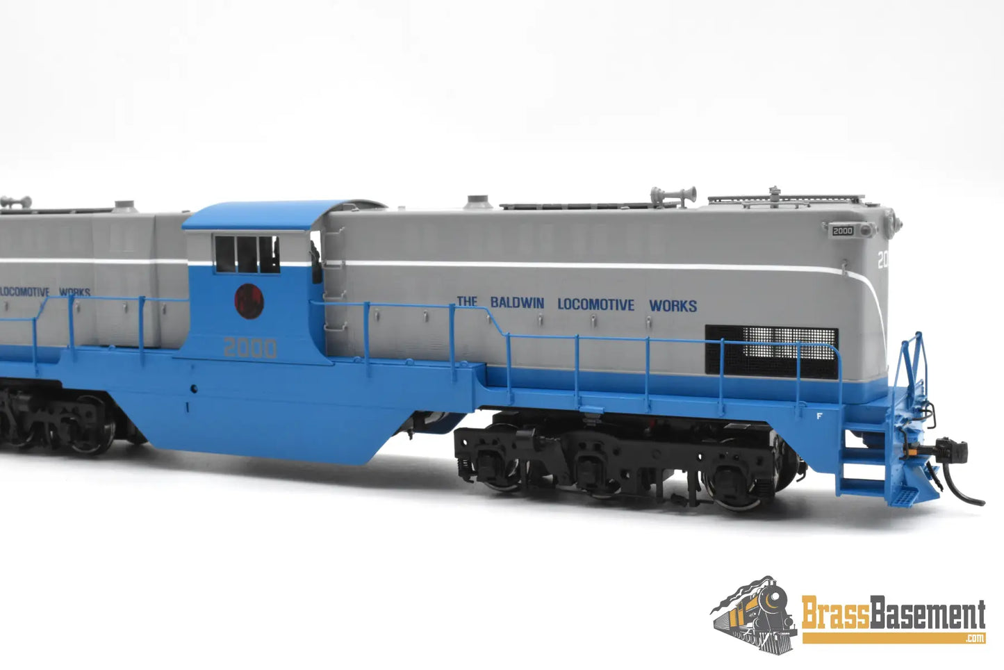 HO Brass - Division Point Demonstrator ’Blue Bird’ BALDWIN Center Cab - NEW DCC/Sound Diesel