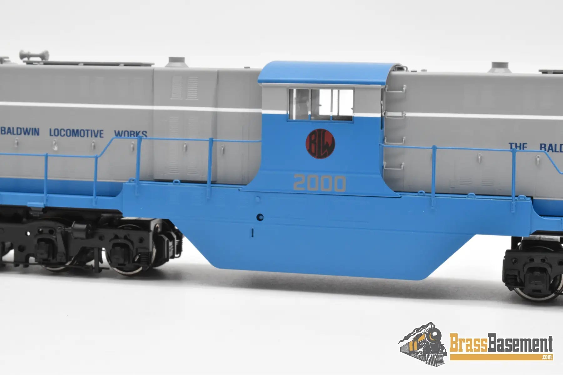 HO Brass - Division Point Demonstrator ’Blue Bird’ BALDWIN Center Cab - NEW DCC/Sound Diesel