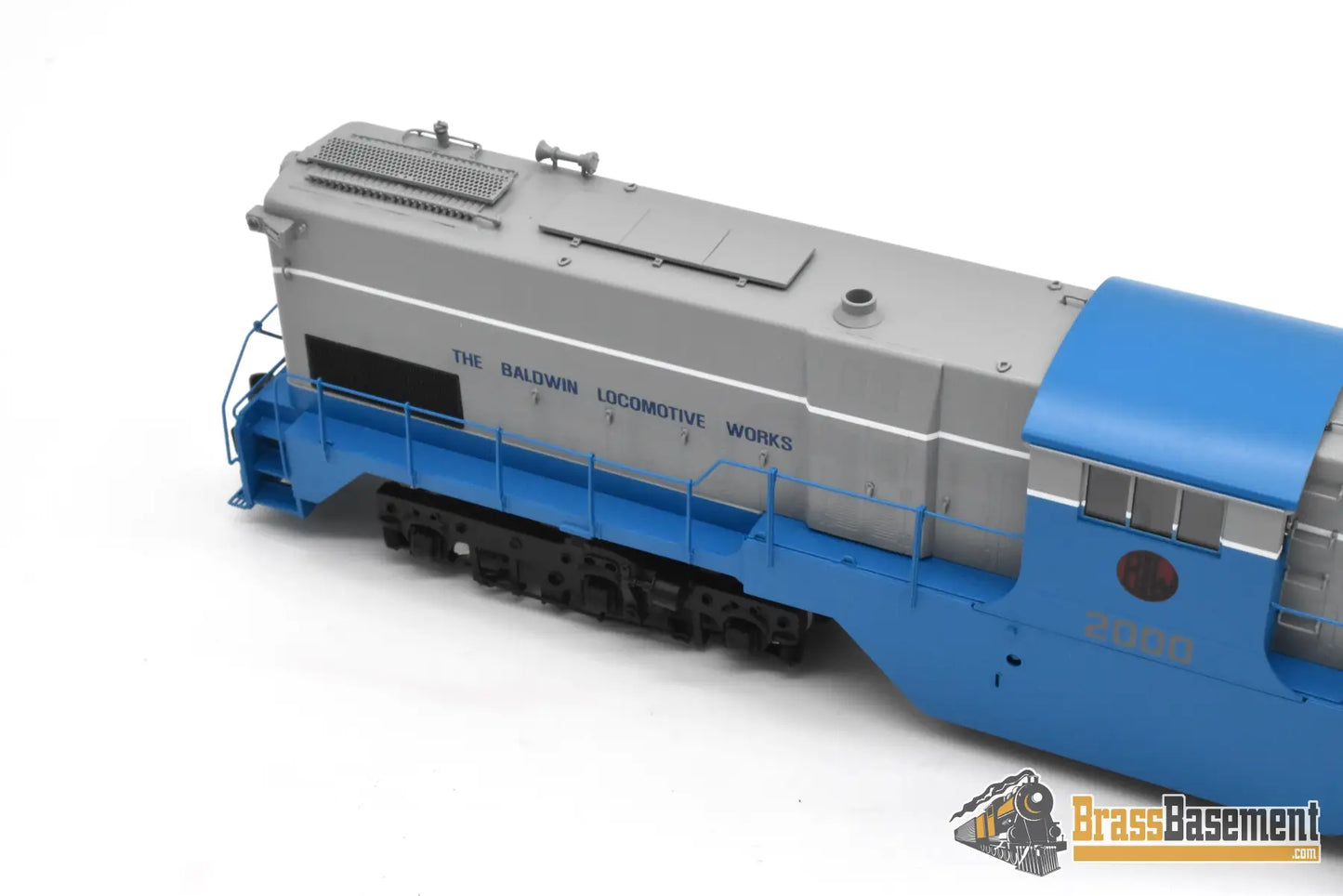 HO Brass - Division Point Demonstrator ’Blue Bird’ BALDWIN Center Cab - NEW DCC/Sound Diesel