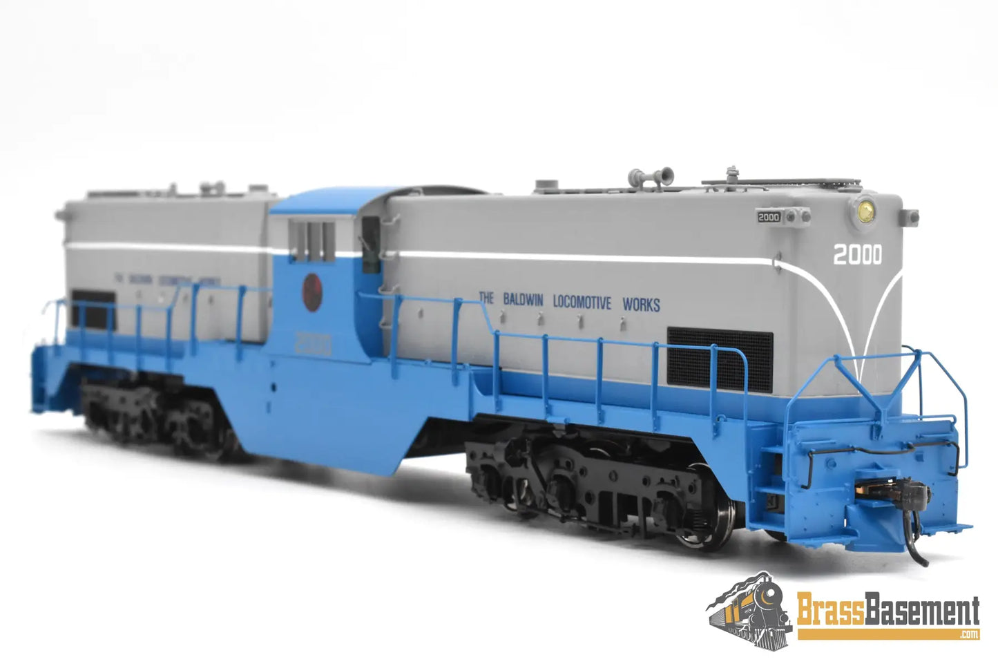 HO Brass - Division Point Demonstrator ’Blue Bird’ BALDWIN Center Cab - NEW DCC/Sound Diesel