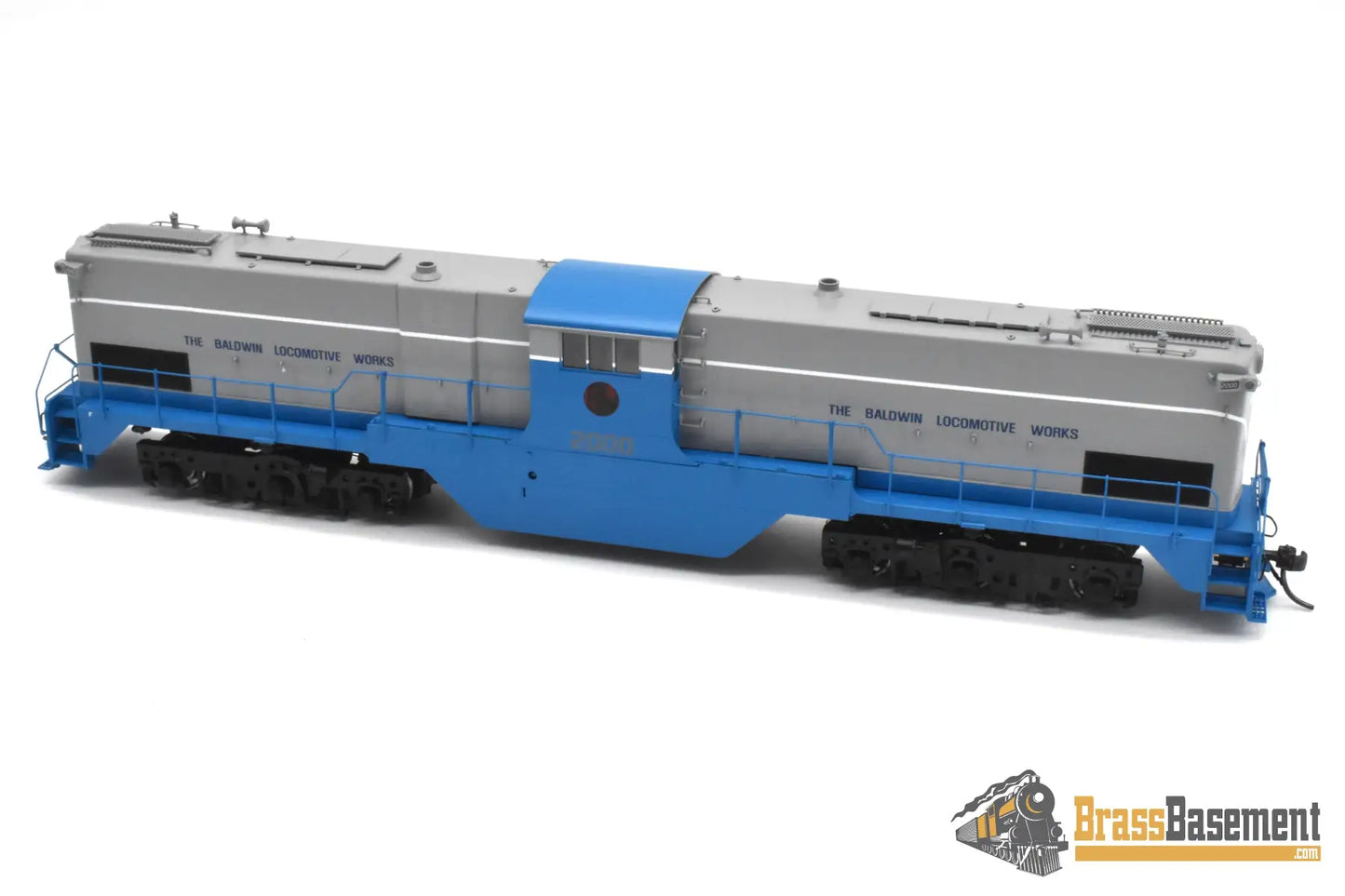 HO Brass - Division Point Demonstrator ’Blue Bird’ BALDWIN Center Cab - NEW DCC/Sound Diesel