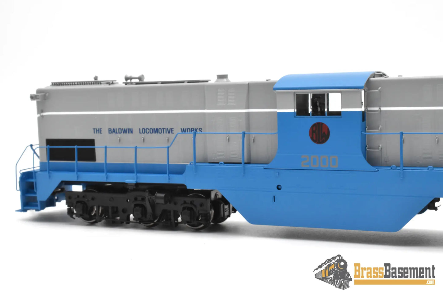 HO Brass - Division Point Demonstrator ’Blue Bird’ BALDWIN Center Cab - NEW DCC/Sound Diesel