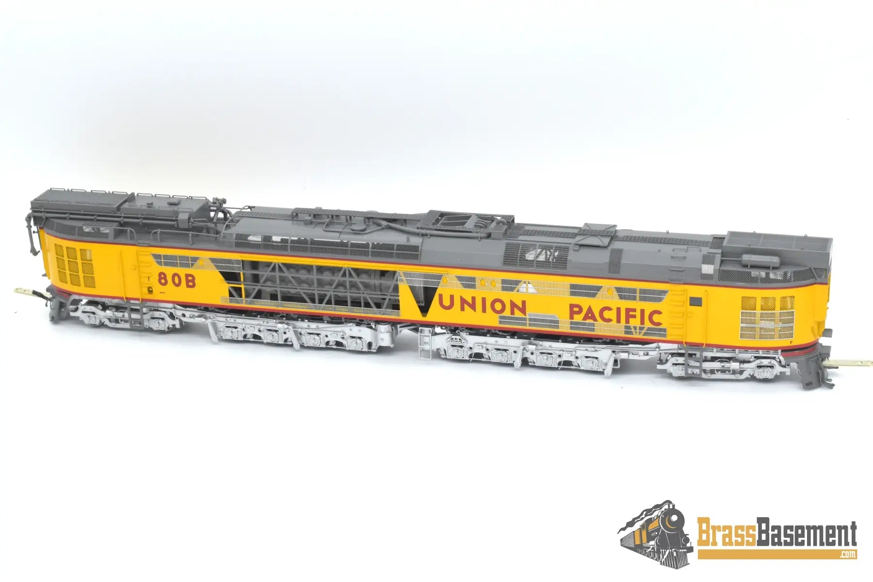 Ho Brass - Division Point Div Union Pacific Up #80 Coal Turbine 3 Unit Set Dcc/Sound New