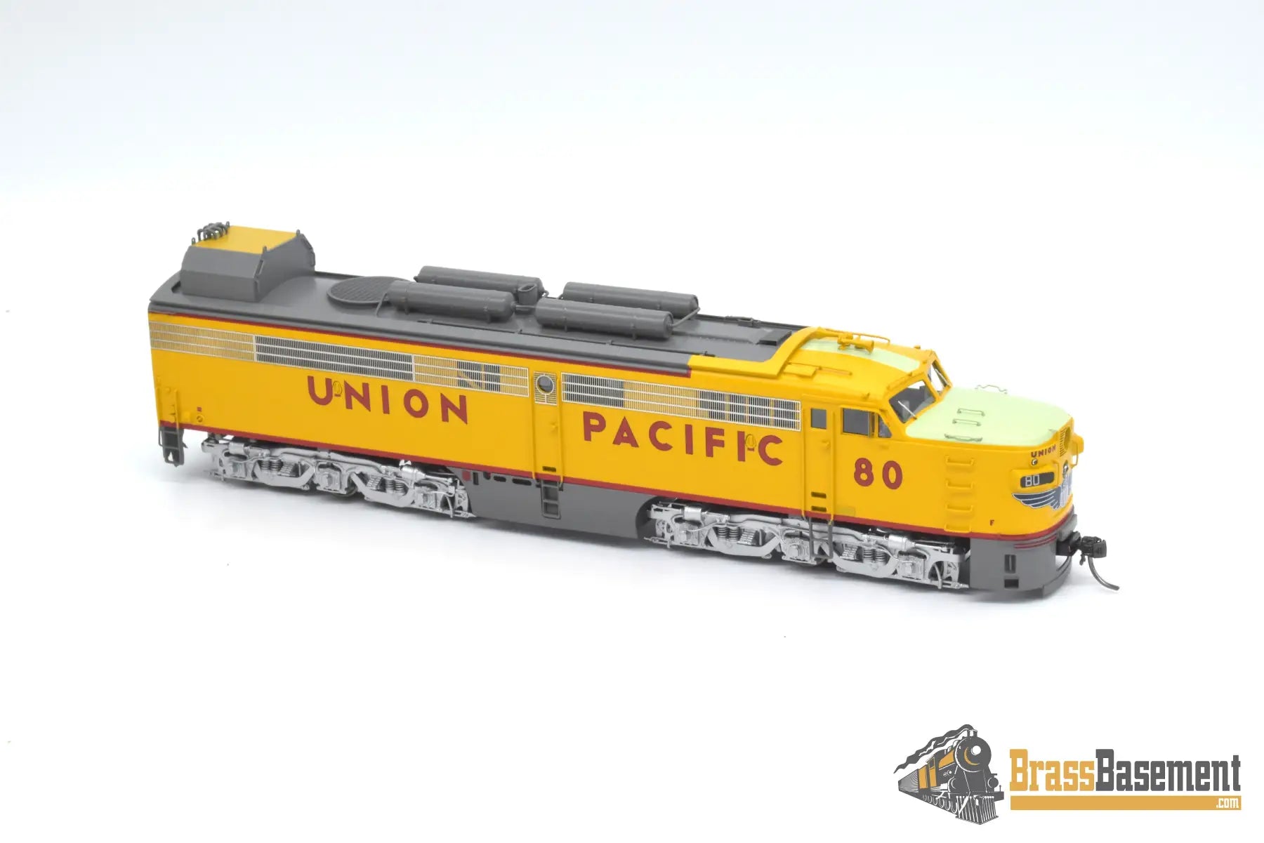 Ho Brass - Division Point Div Union Pacific Up #80 Coal Turbine 3 Unit Set Dcc/Sound New
