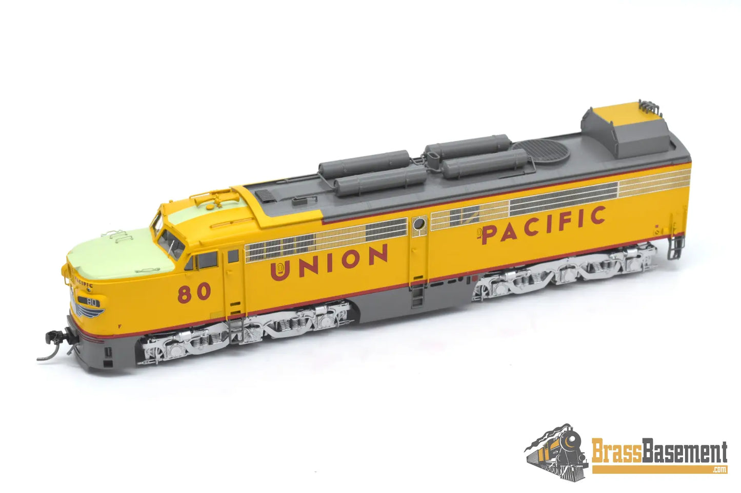 Ho Brass - Division Point Div Union Pacific Up #80 Coal Turbine 3 Unit Set Dcc/Sound New