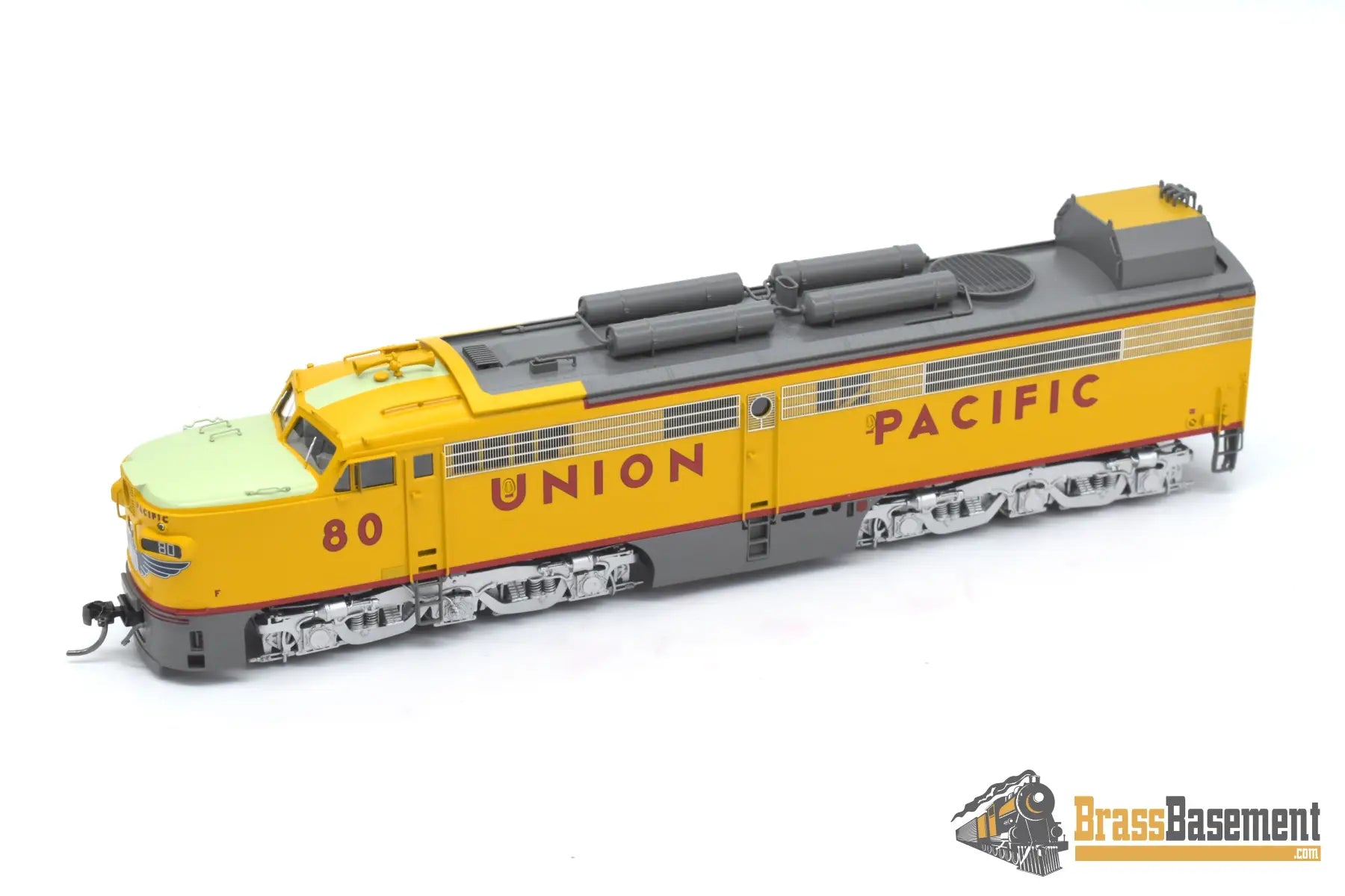Ho Brass - Division Point Div Union Pacific Up #80 Coal Turbine 3 Unit Set Dcc/Sound New