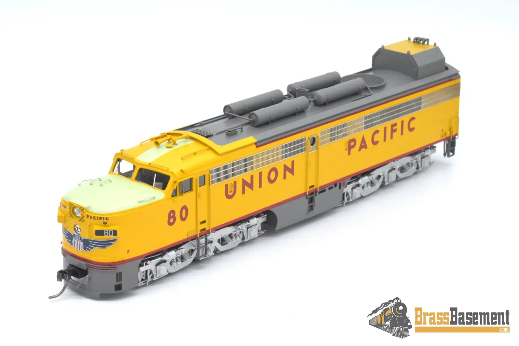 Ho Brass - Division Point Div Union Pacific Up #80 Coal Turbine 3 Unit Set Dcc/Sound New