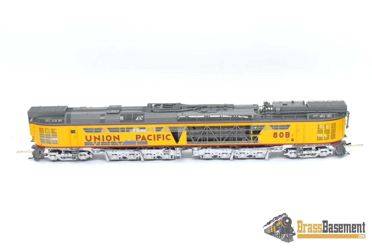 Ho Brass - Division Point Div Union Pacific Up #80 Coal Turbine 3 Unit Set Dcc/Sound New