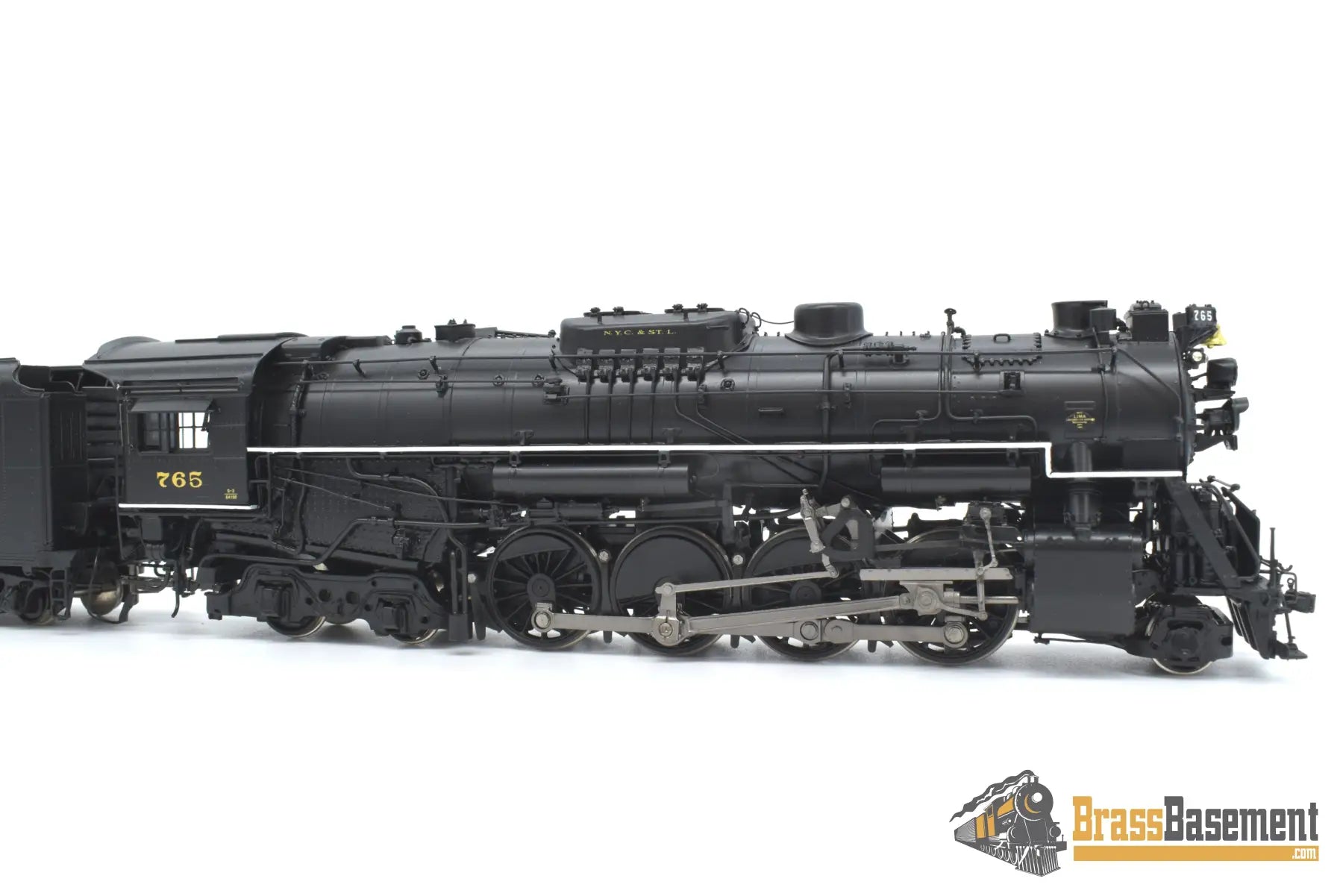 Ho Brass - Division Point Nickel Plate 765 2 - 8 - 4 Berkshire Boo - Rim Steam