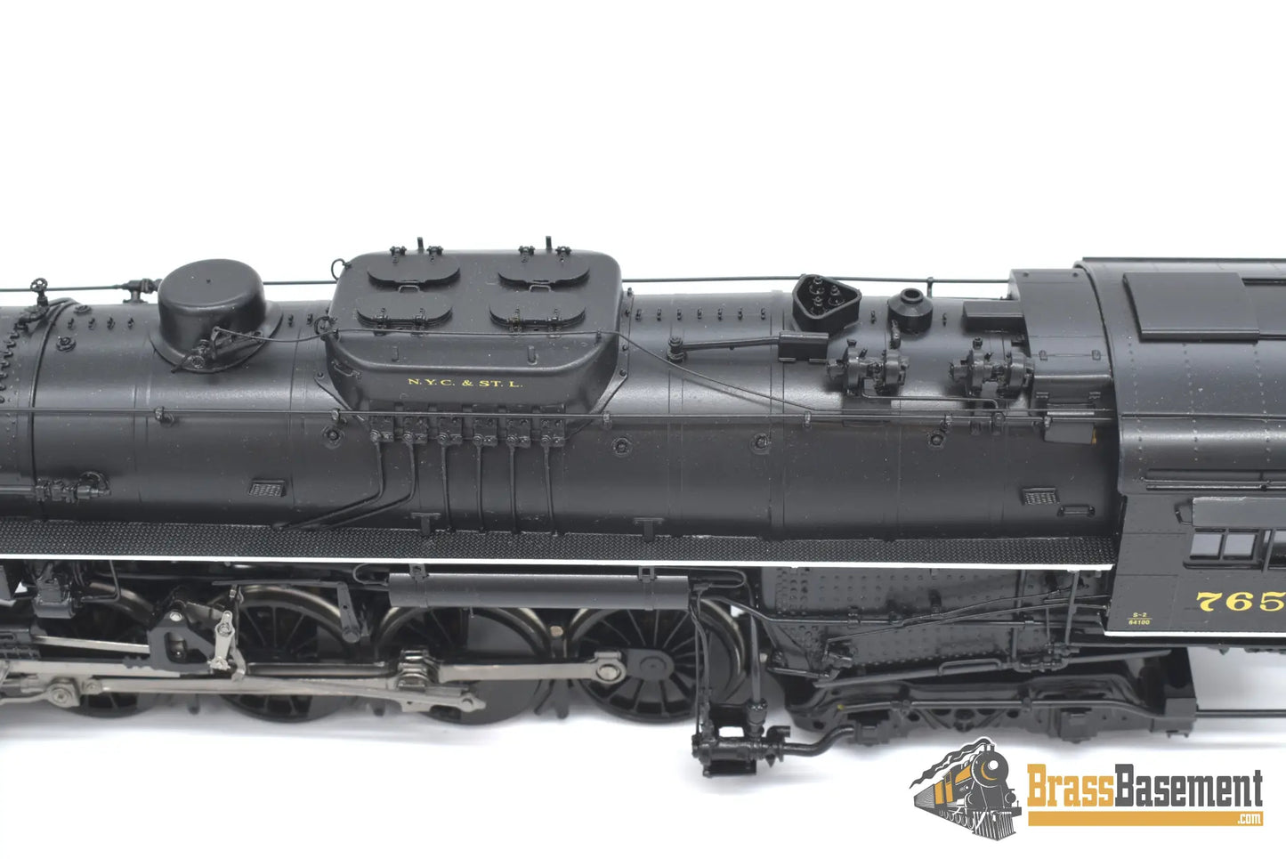 Ho Brass - Division Point Nickel Plate 765 2 - 8 - 4 Berkshire Boo - Rim Steam