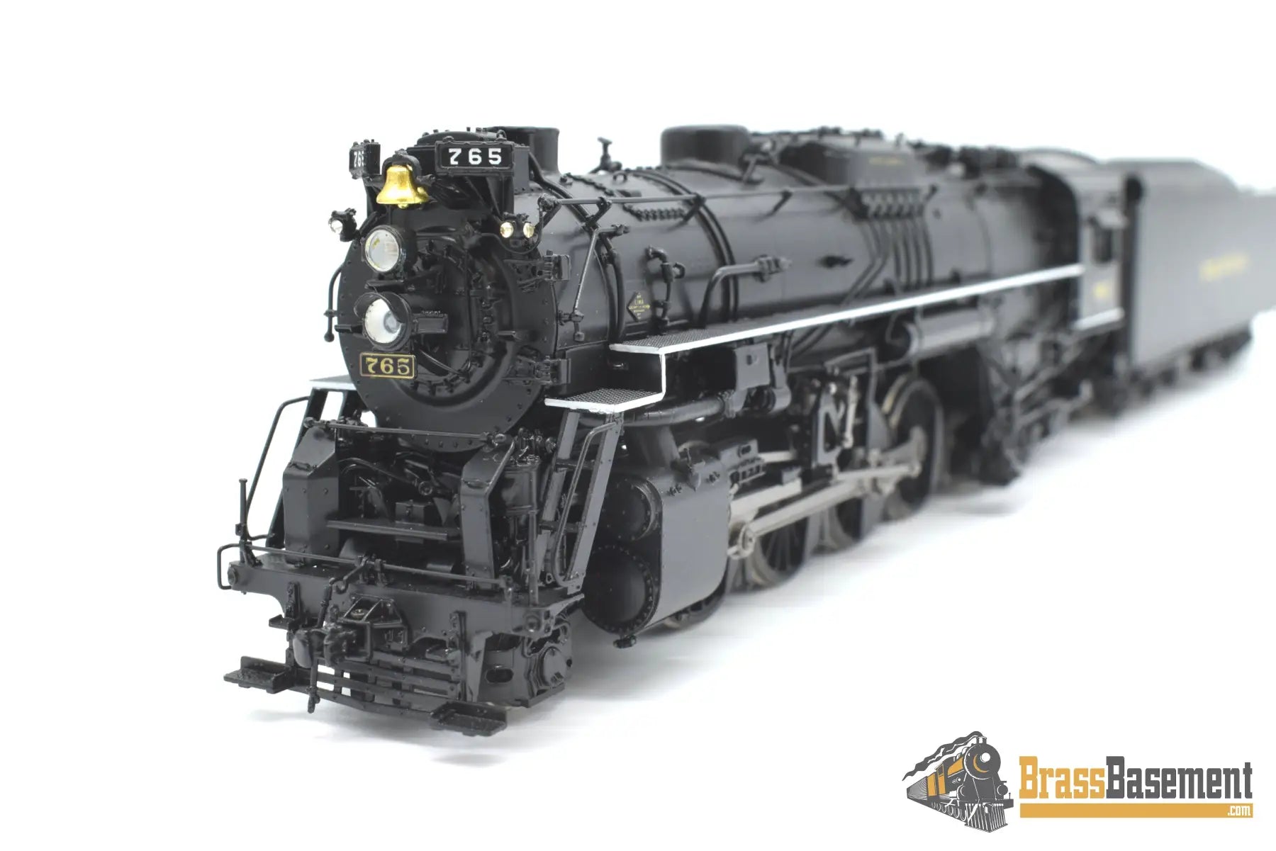 Ho Brass - Division Point Nickel Plate 765 2 - 8 - 4 Berkshire Boo - Rim Steam