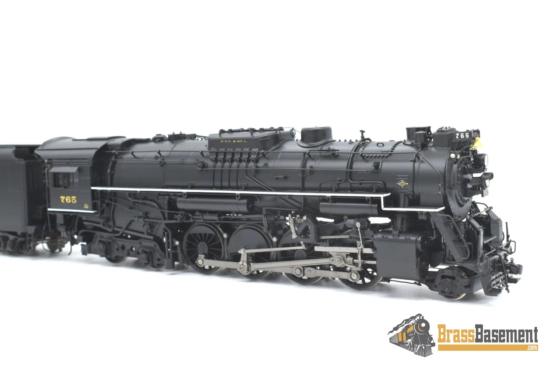 Ho Brass - Division Point Nickel Plate 765 2 - 8 - 4 Berkshire Boo - Rim Steam