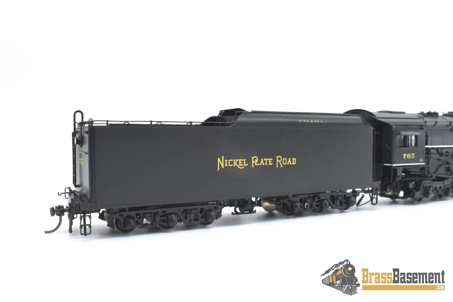 Ho Brass - Division Point Nickel Plate 765 2 - 8 - 4 Berkshire Boo - Rim Steam