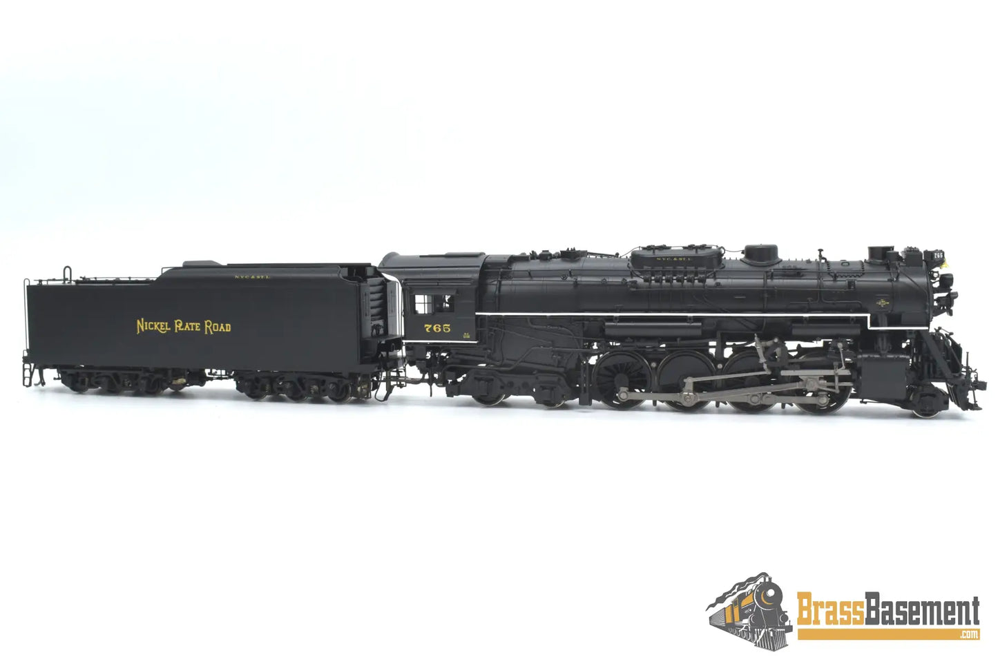 Ho Brass - Division Point Nickel Plate 765 2 - 8 - 4 Berkshire Boo - Rim Steam