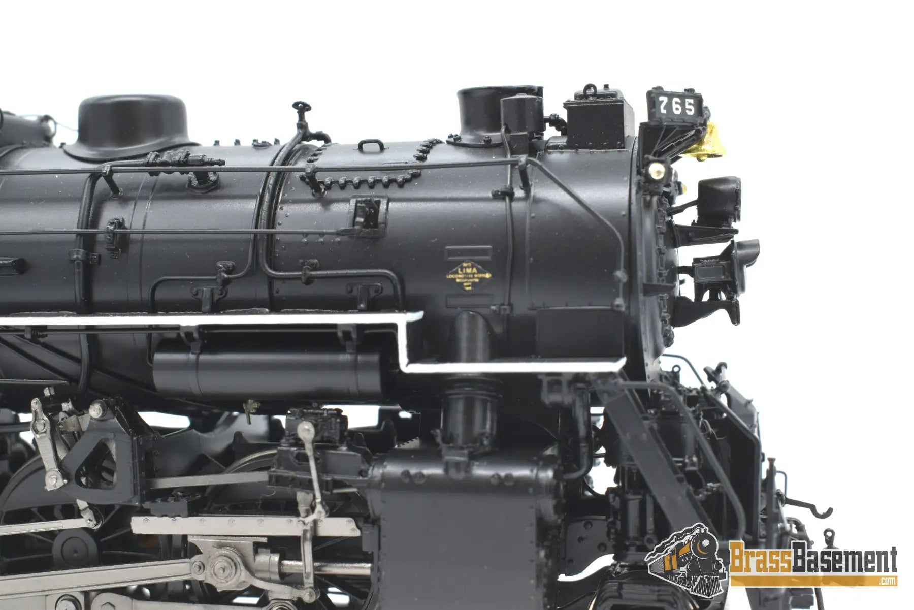 Ho Brass - Division Point Nickel Plate 765 2 - 8 - 4 Berkshire Boo - Rim Steam